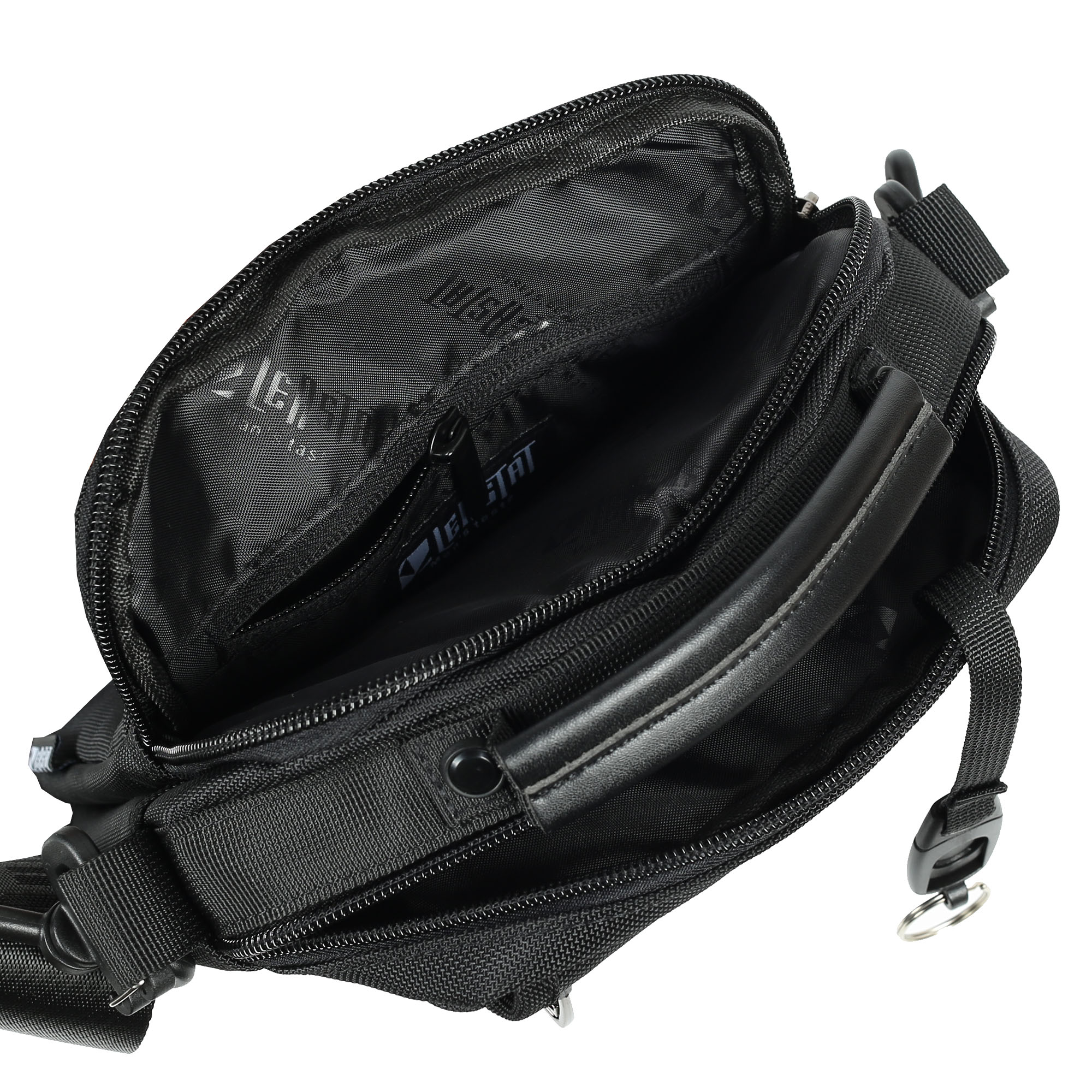 Мужская сумка через плечо LEASTAT 6806 Black