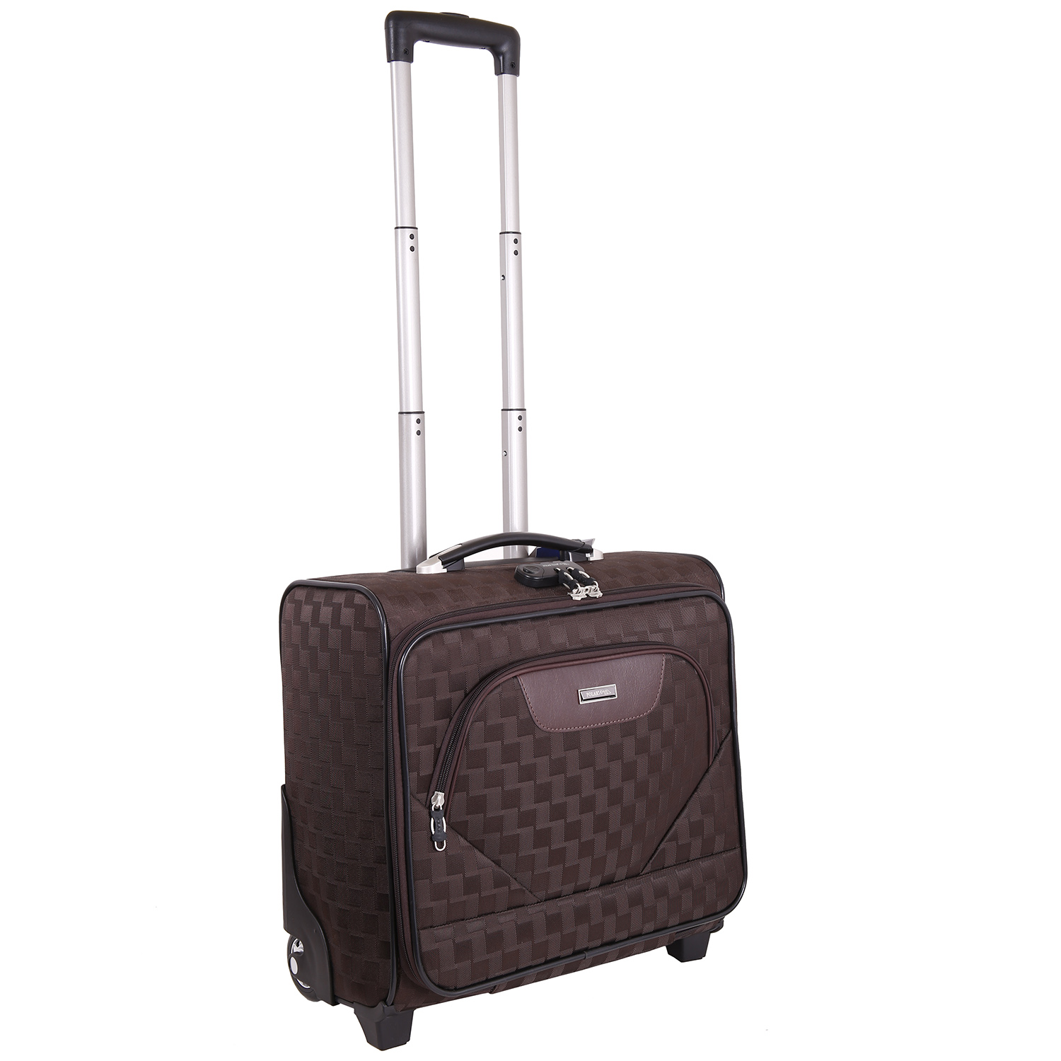 Кейс-пилот на 2х колесах POLAR П7097 Brown