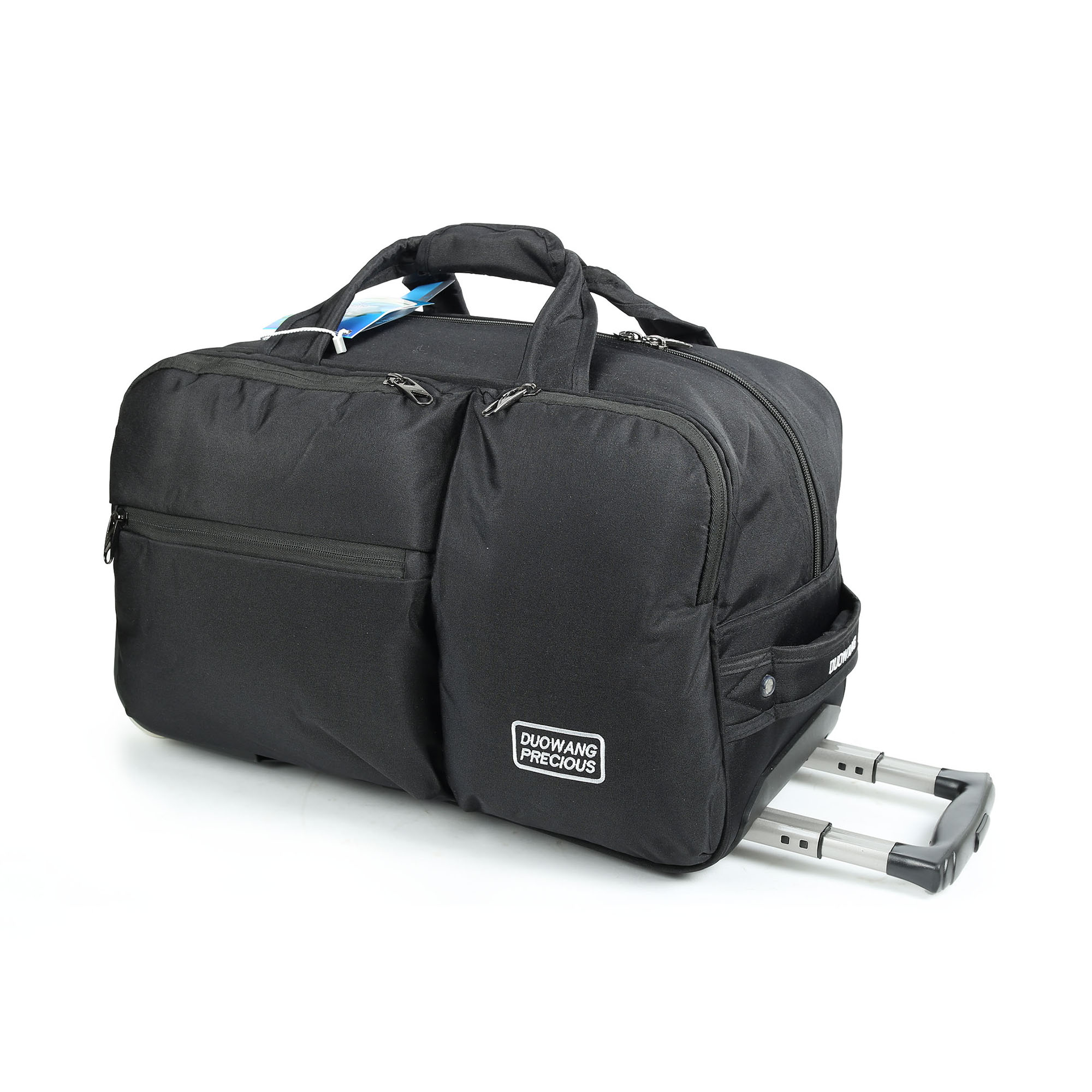 Дорожная сумка на колесах Duowang 211-20 Black