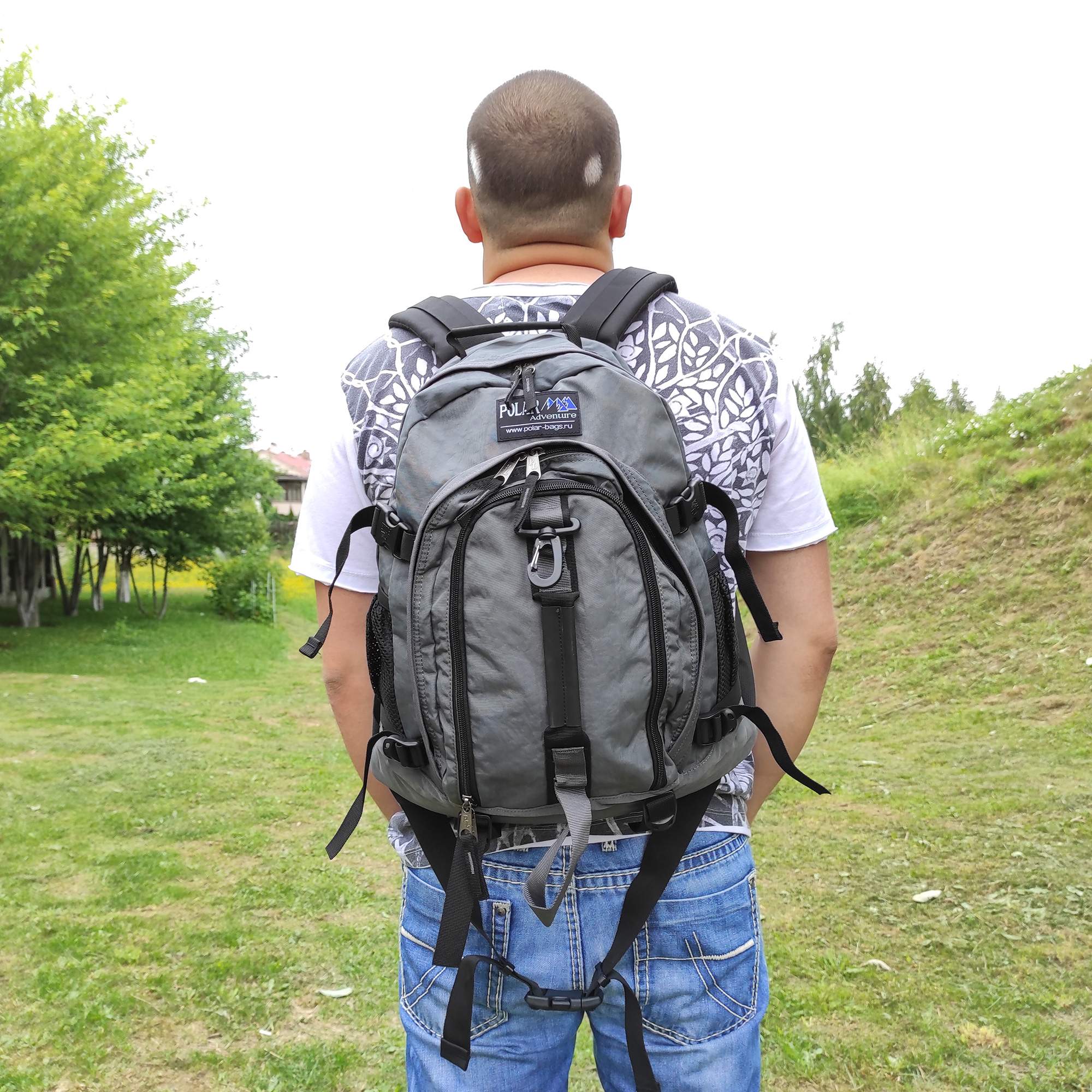 Рюкзак POLAR П955-07 L.Grey