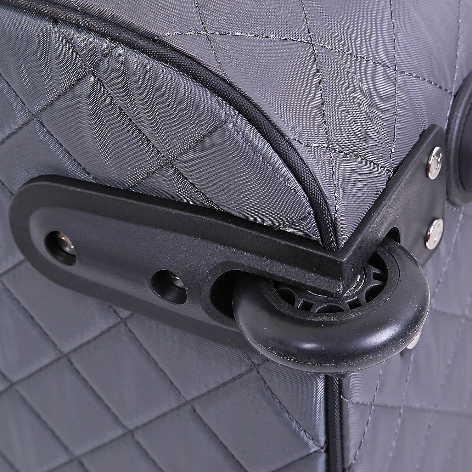 Cумка на колесах для ручной клади POLAR П7095 Grey