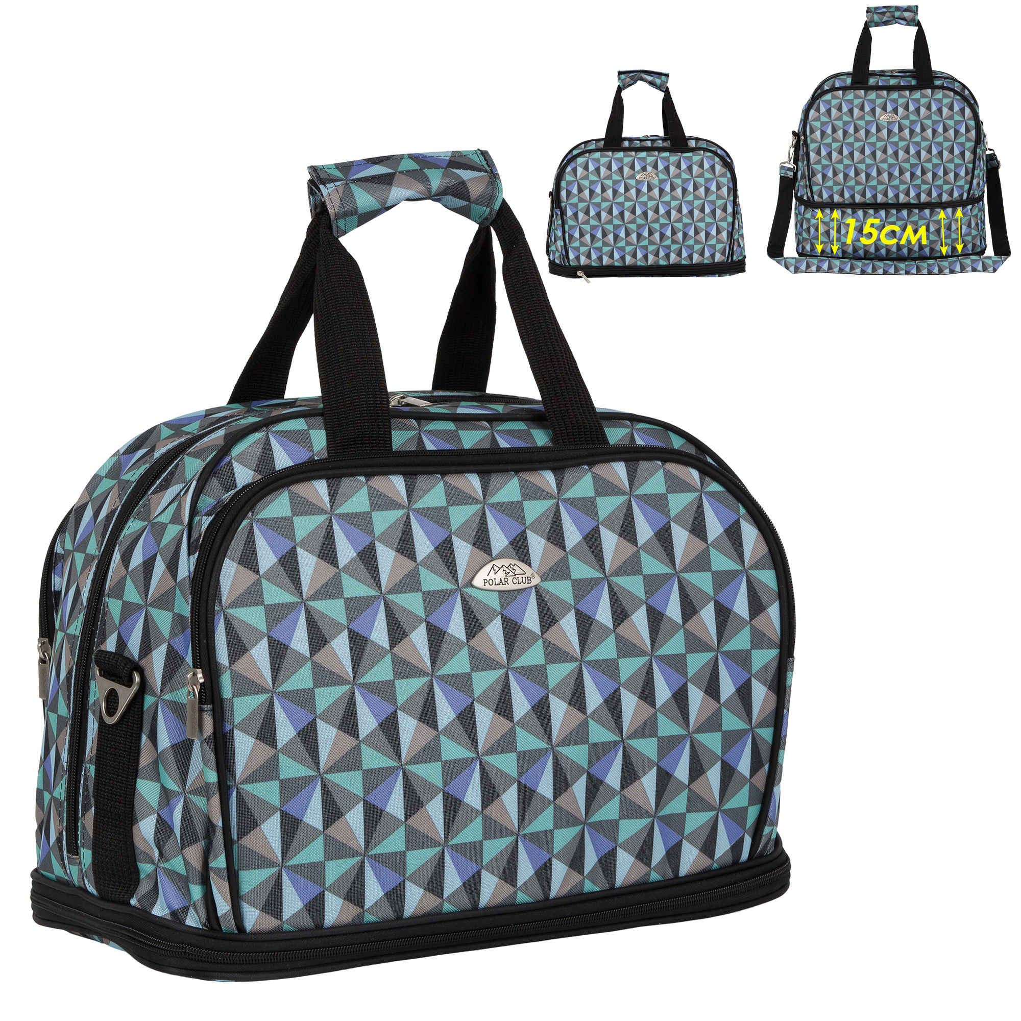 Раздвижная сумка POLAR П7092 Зеленый