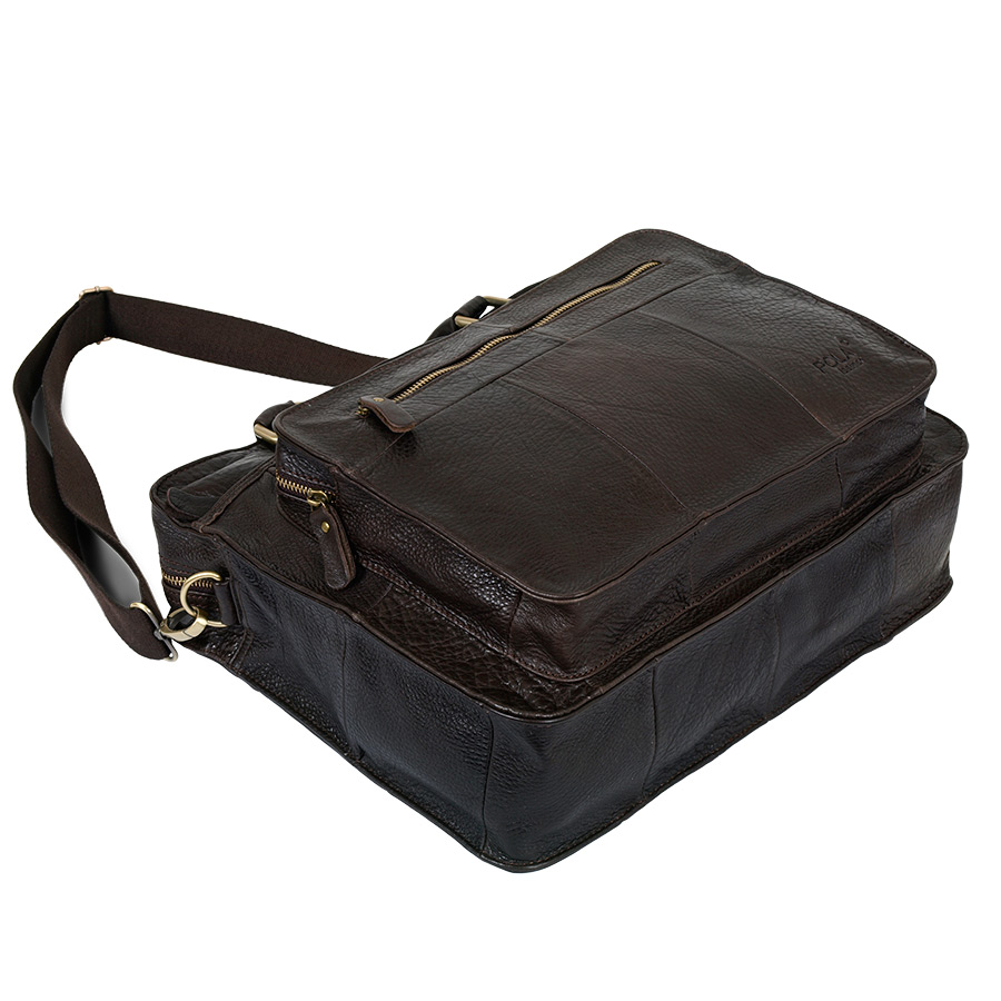 Сумка деловая, большая POLA 3098 Brown