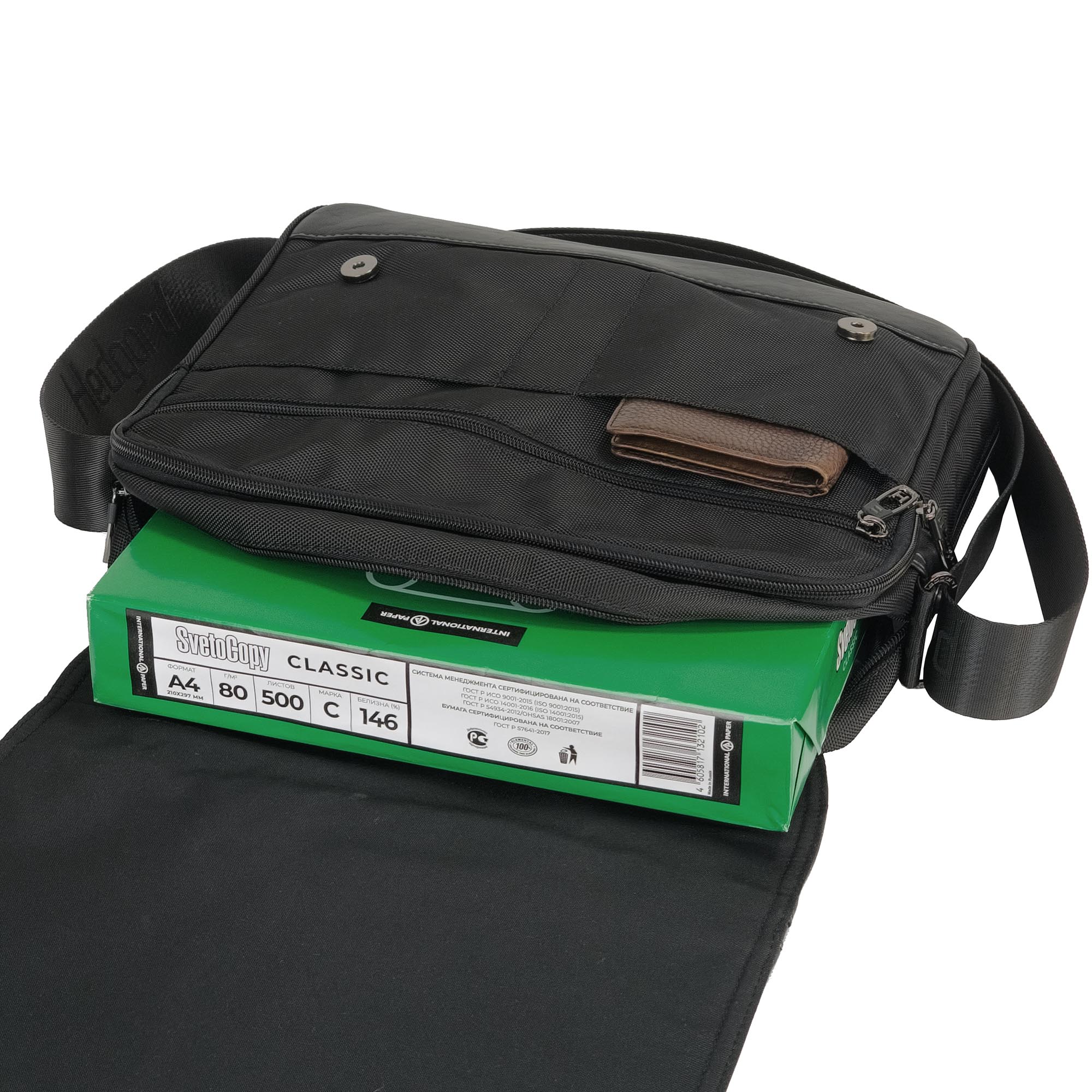 Сумка-мессенджер, планшет  Hedgard 9631 Black