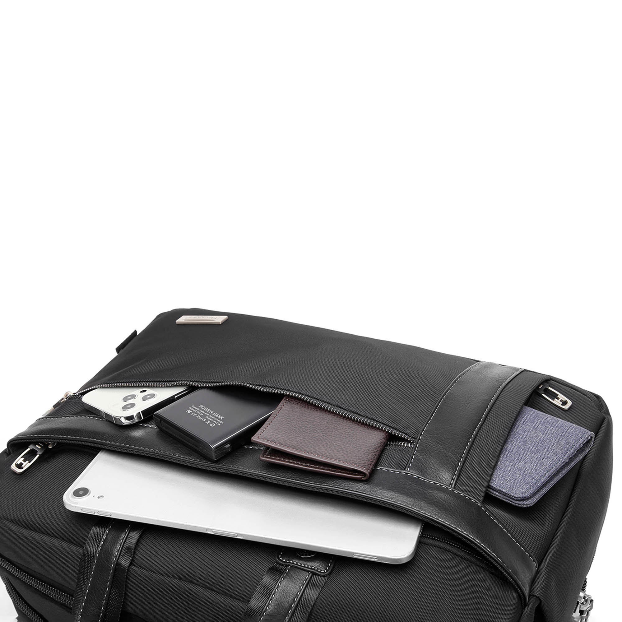 Мужская раздвижная сумка  Hedgard 1147 Black 15"