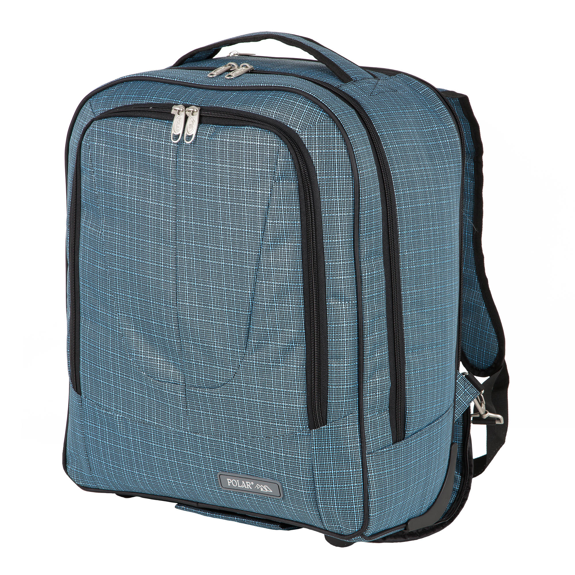 Рюкзак на колесах POLAR П7110 Bordo
