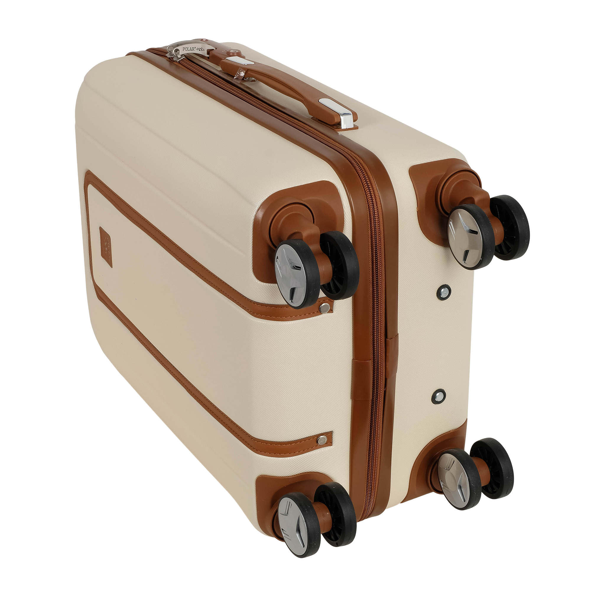 Чемодан малый, для ручной клади POLAR РР5509-20" Coffee, цвет ...
