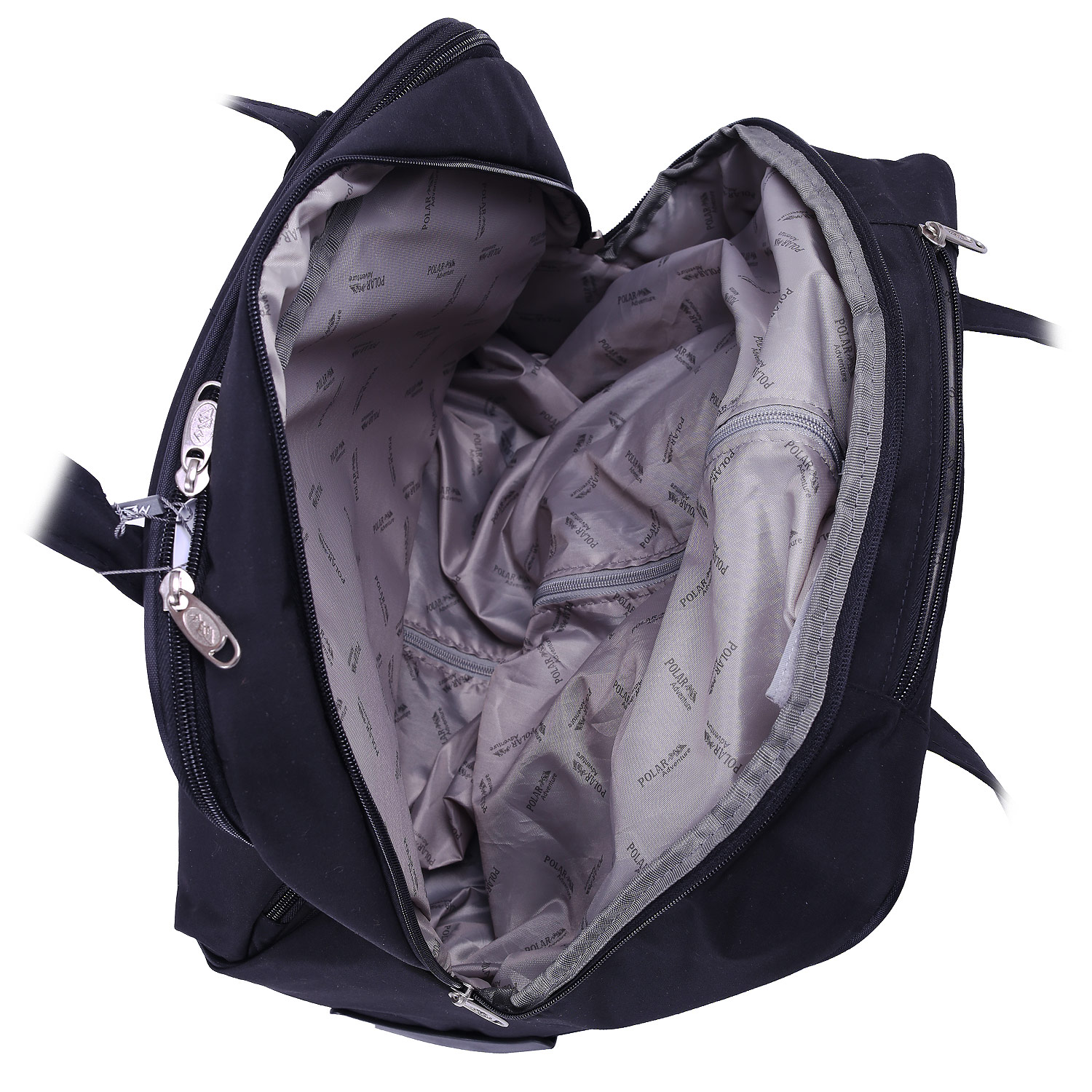 Сумка на колесах для ручной клади POLAR П7104 Black