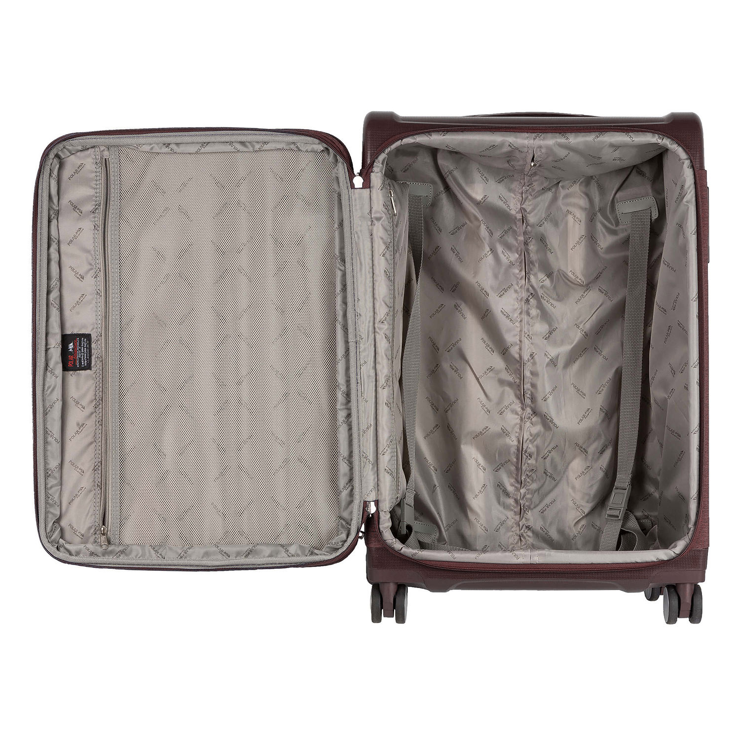 Чемодан средний POLAR Р1930-24 Brown