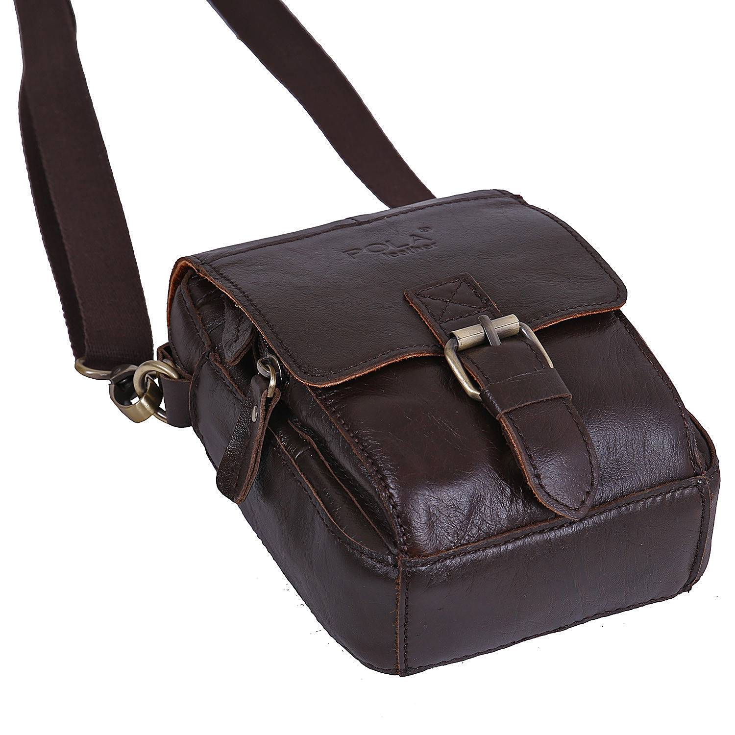 Маленькая сумка на плечо POLAR 20181 Brown
