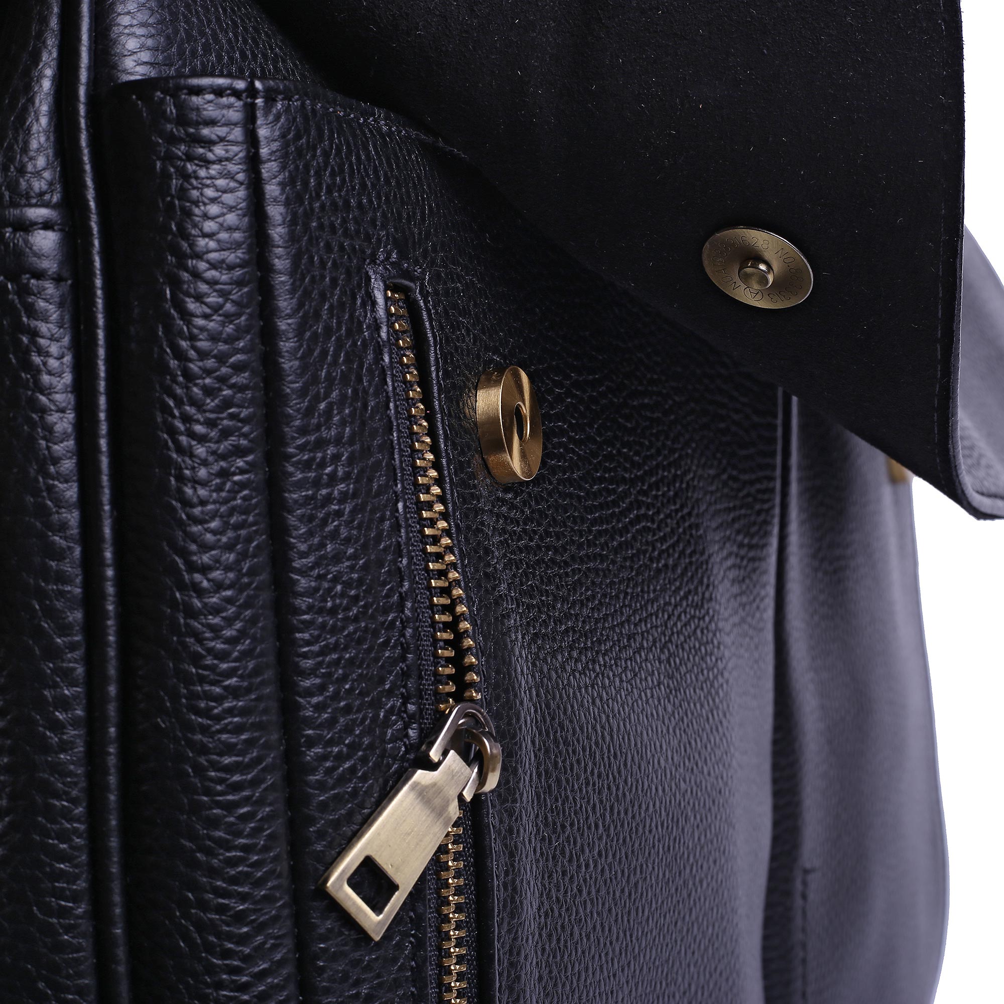 Мужская кожаная сумка POLA 5151 Black