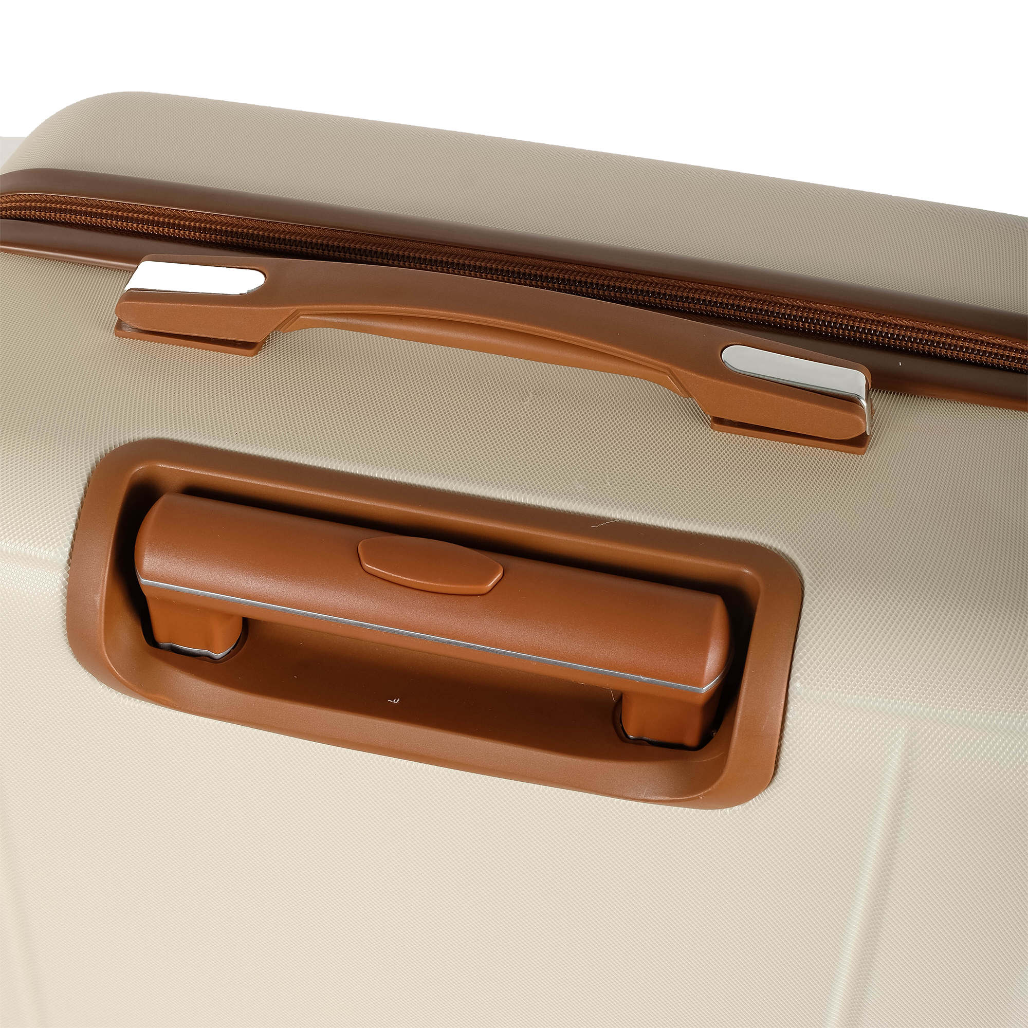 Комплект из 3х чемоданов POLAR РР5509-3 Coffee (20", 24", 28")