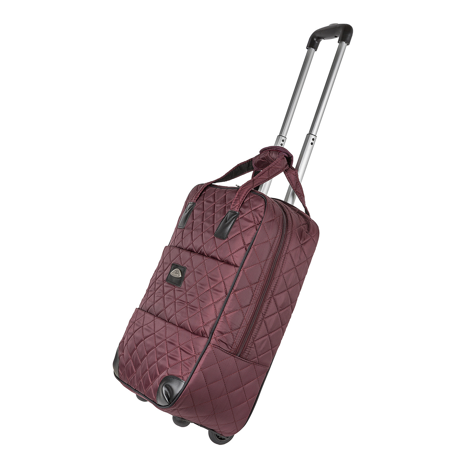 Cумка на колесах для ручной клади POLAR П7095 Bordo