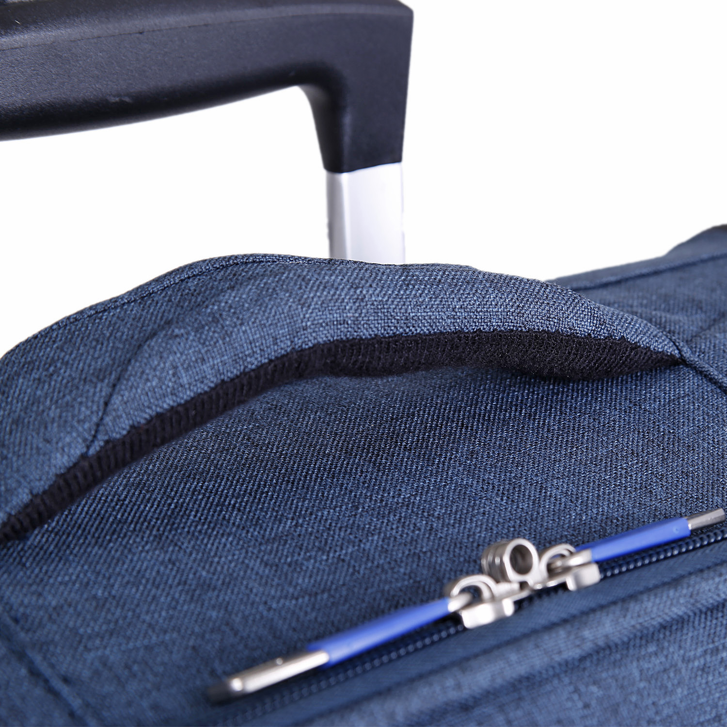 Чемодан на 4х колесах POLAR Р18А07-19" Blue