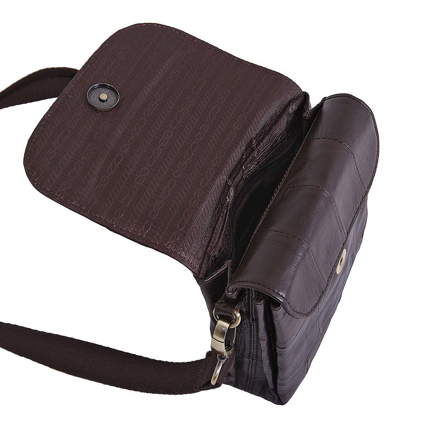 Сумка на плечо с креплением на ремень POLA 9035 Brown