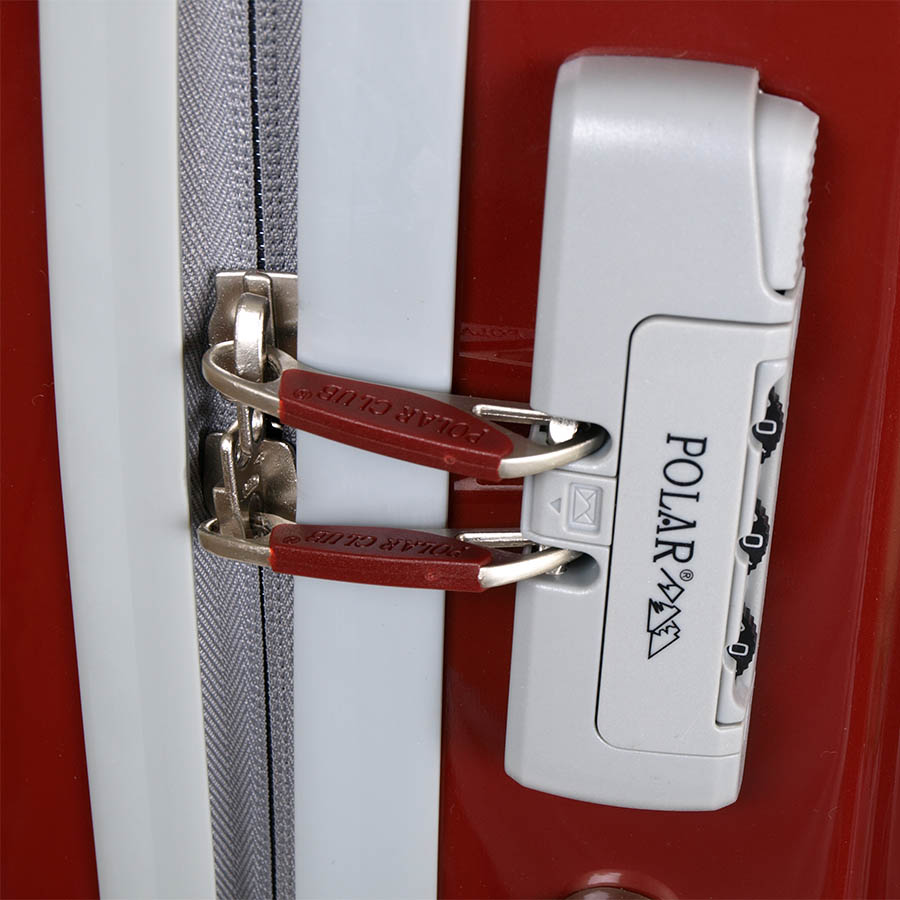 Чемодан пластиковый POLAR Р1124-20"