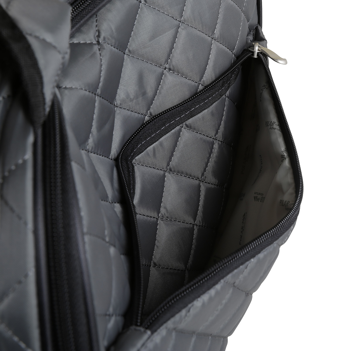 Стеганная сумка POLAR 7038.1 Grey