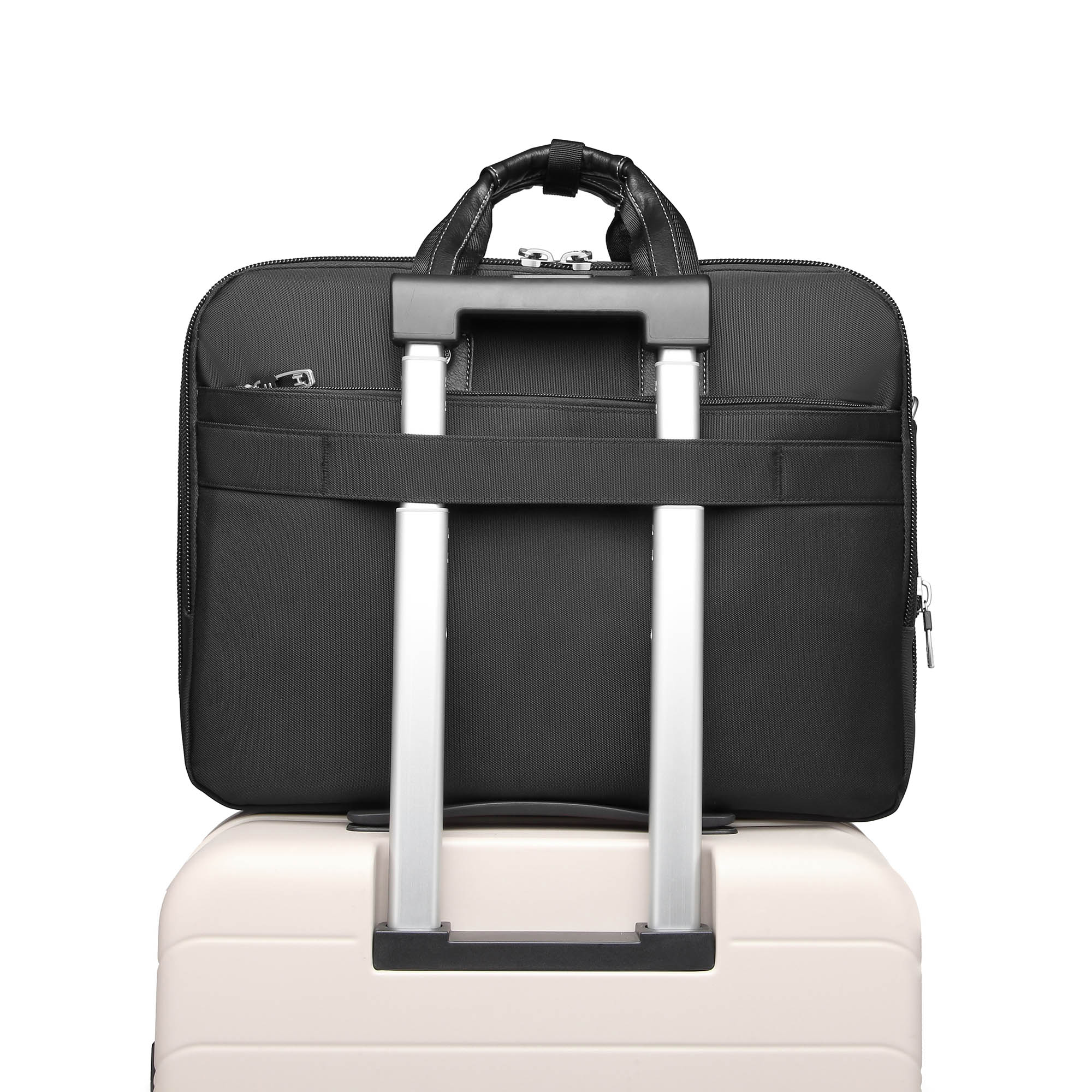 Мужская раздвижная сумка  Hedgard 1147 Black 15"