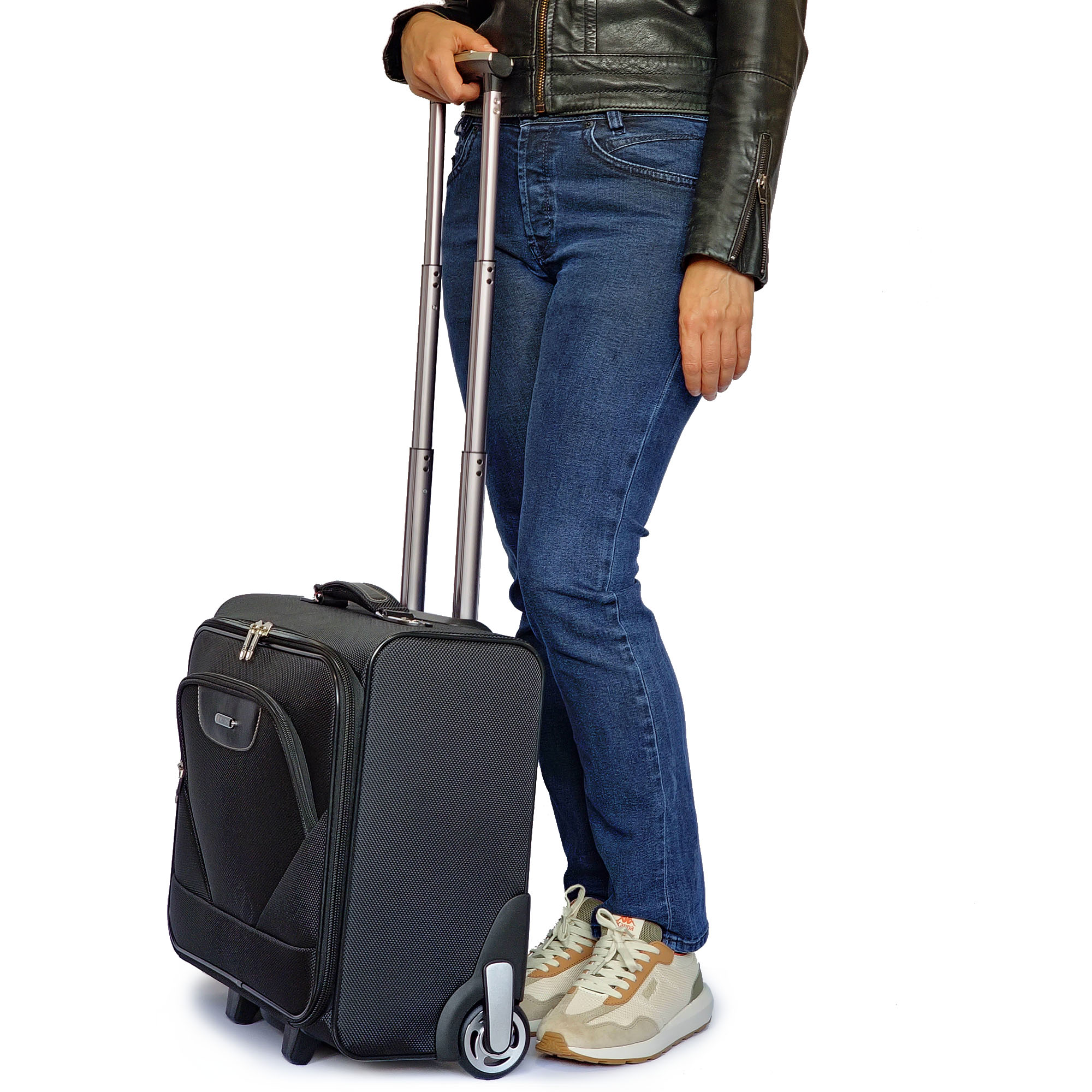 Чемодан-пилот на 2х колесах RION+ А423 Blue