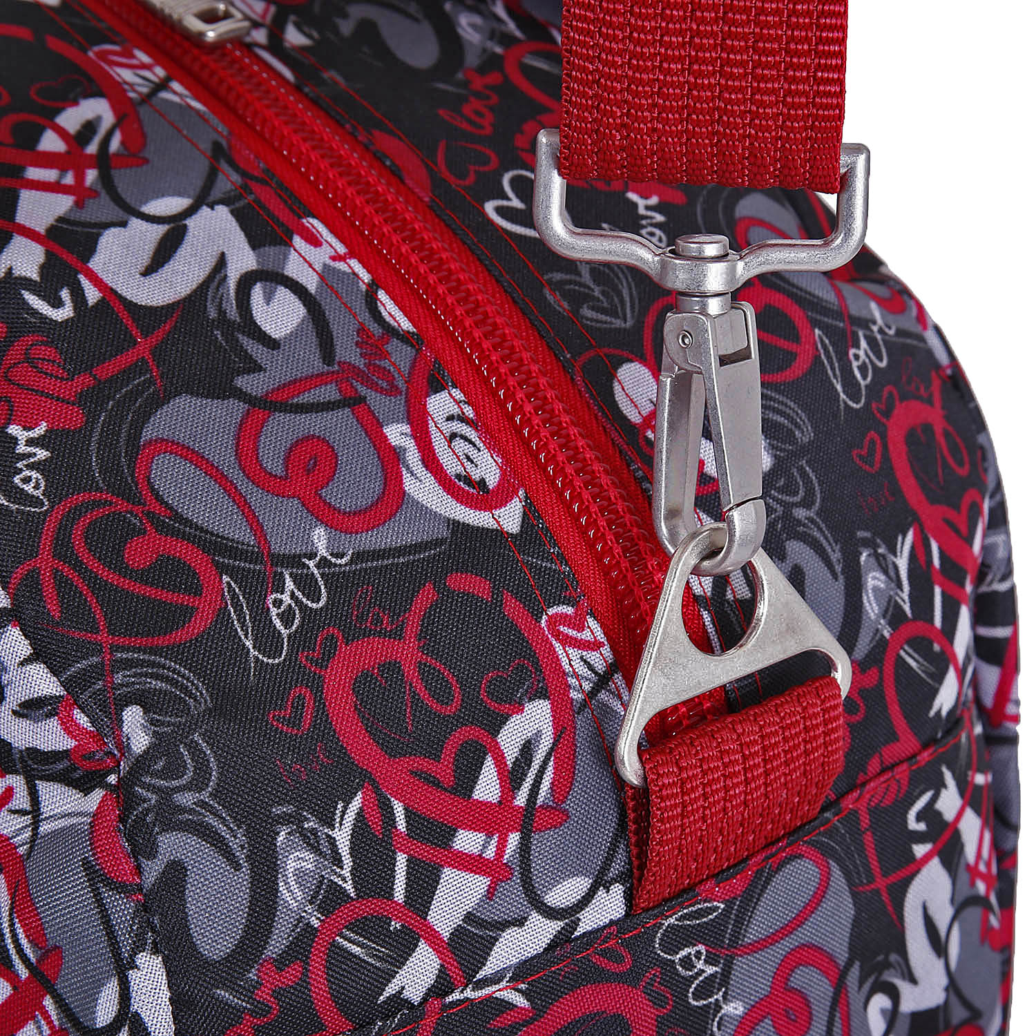 Спортивная сумка POLAR 5997 Красные сердца