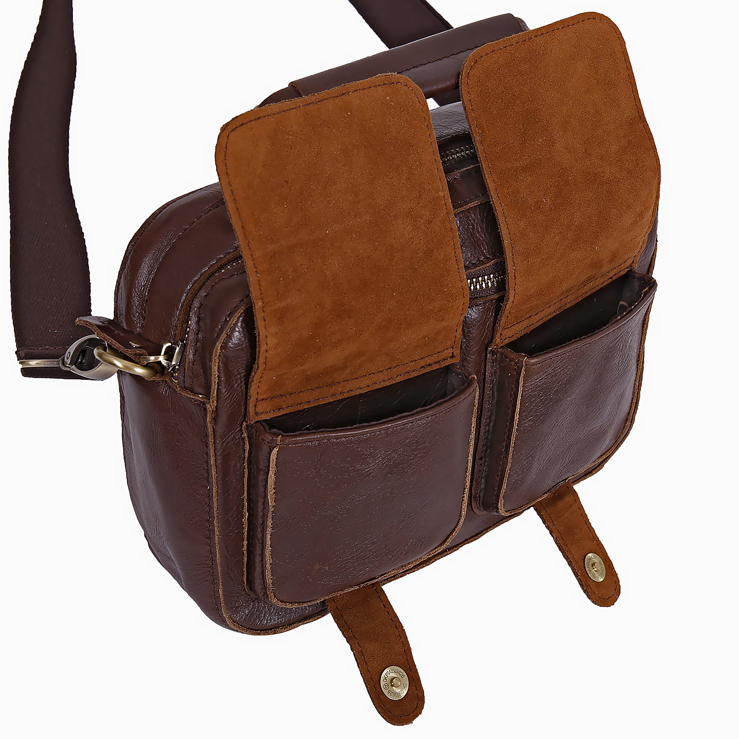 Мужская автовизитка POLA 1062 Brown