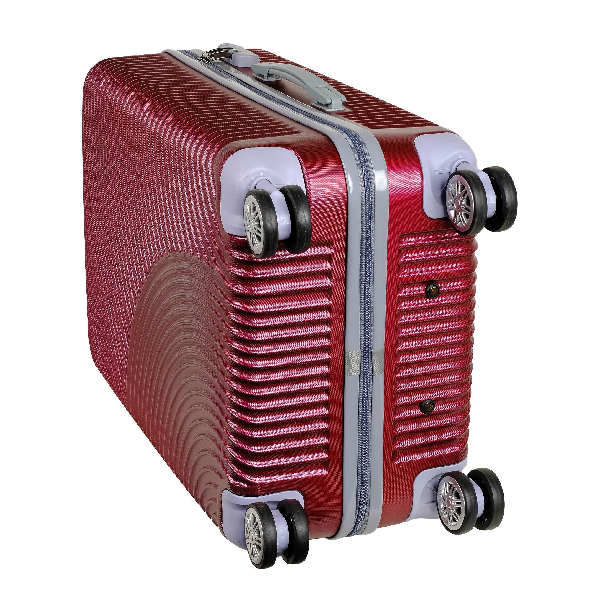 Комплект из 2х чемоданов POLAR РА162-2 Grey (20", 24")