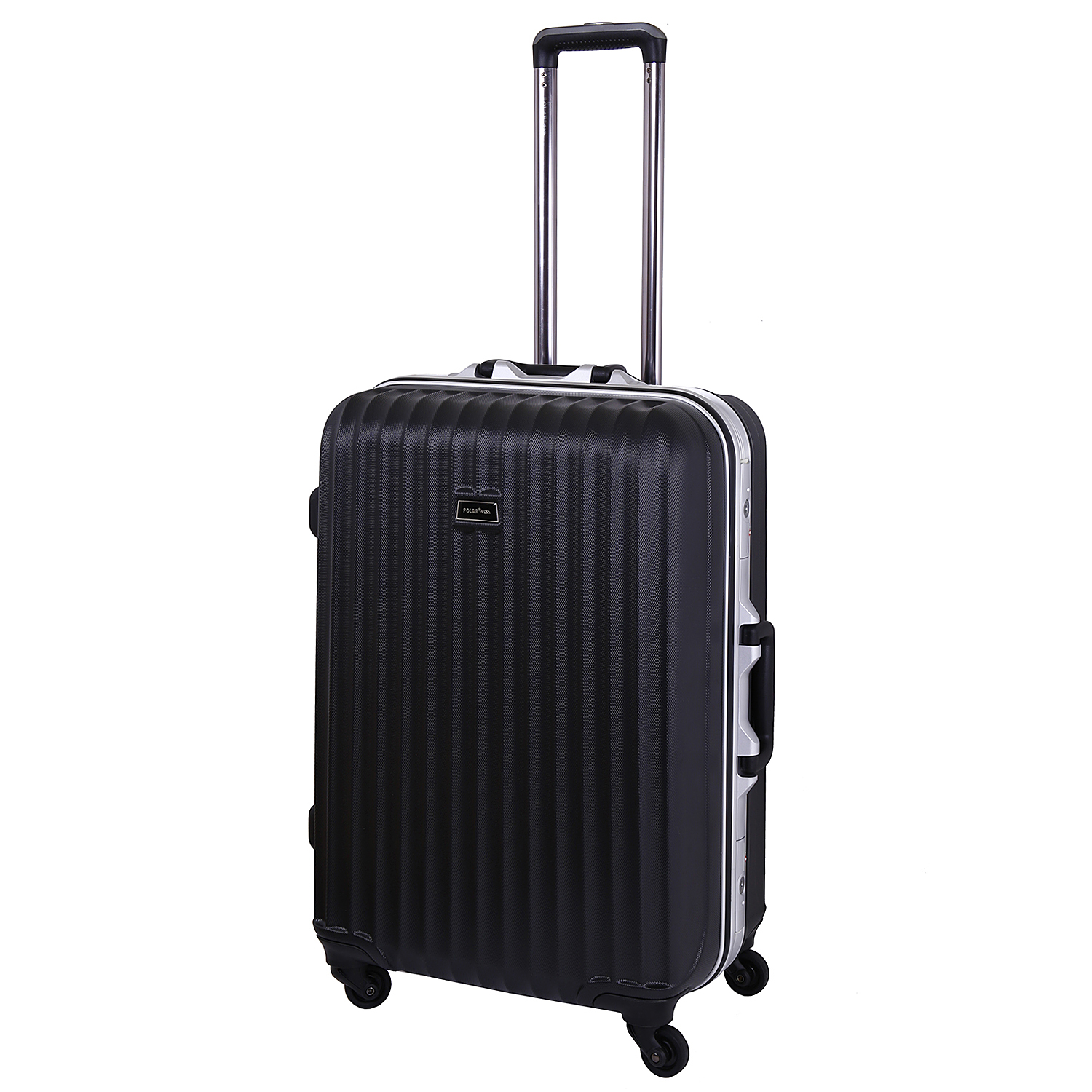 Чемодан-кейс, средний POLAR Р1145-25 Black