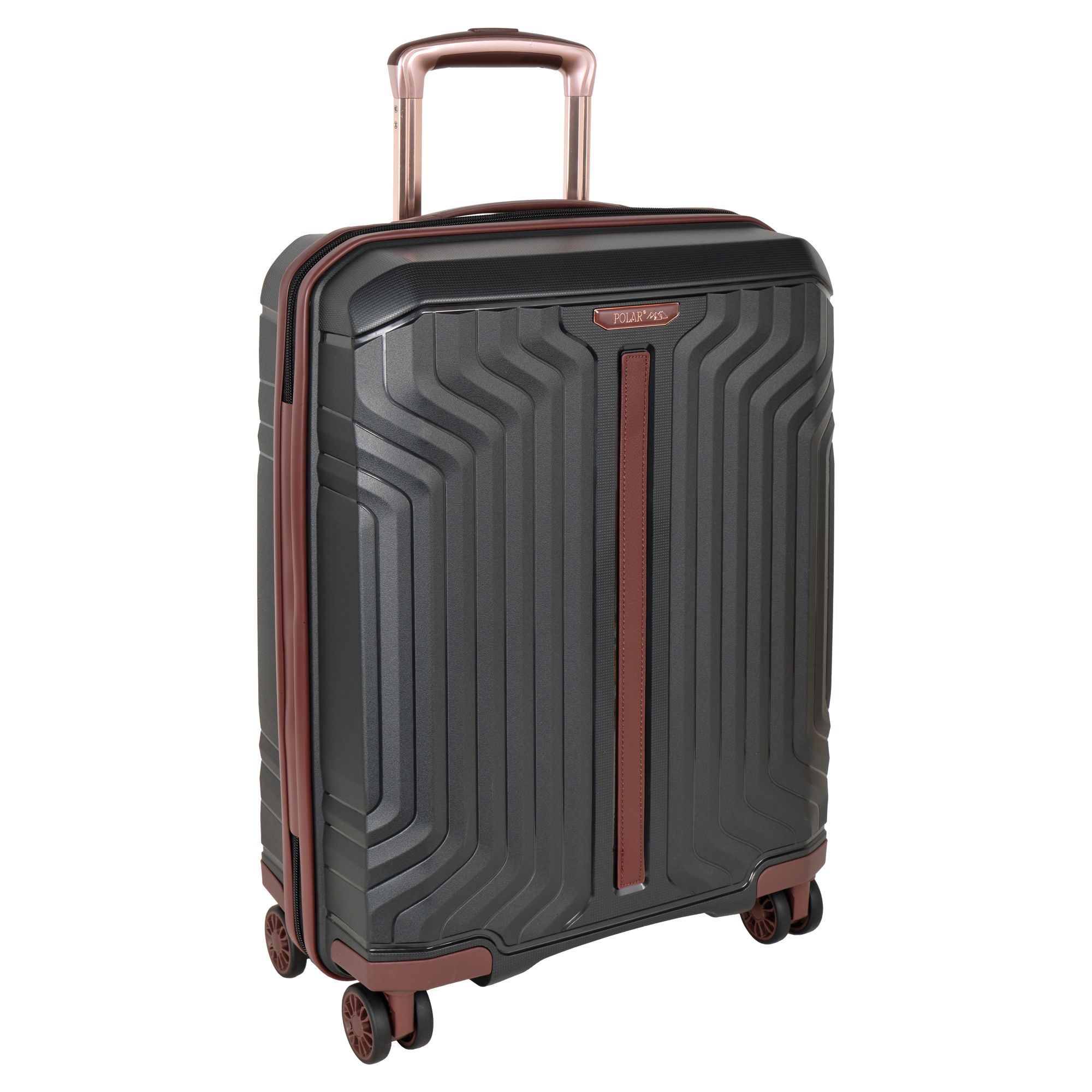 Чемодан для ручной клади POLAR Р0015-20" Black
