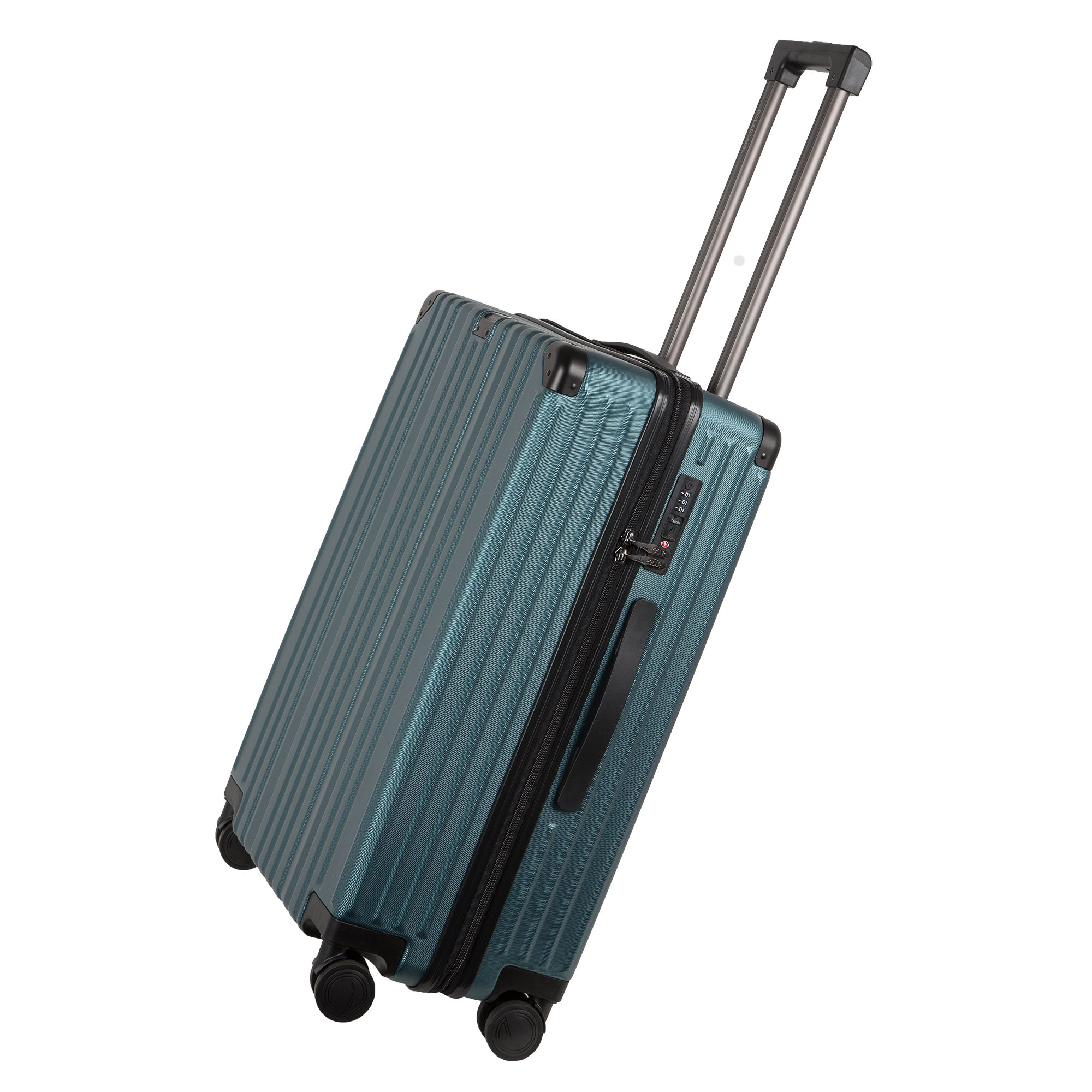 Чемодан средний POLAR Р1254-24" Black