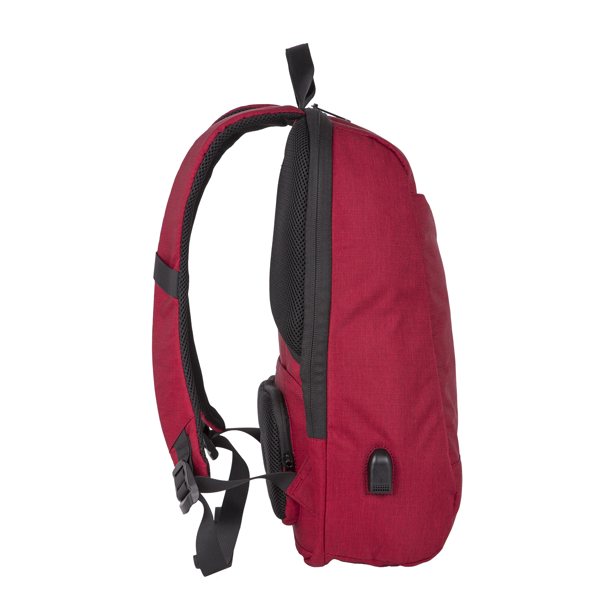 Рюкзак с USB портом POLAR К9173 Red