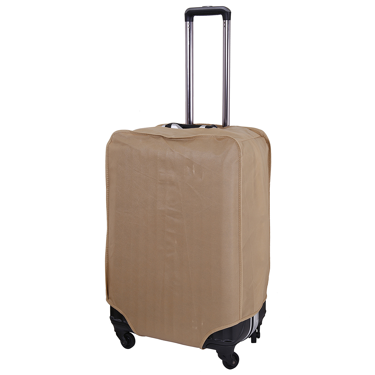 Чемодан-кейс, средний POLAR Р1145-25 Black