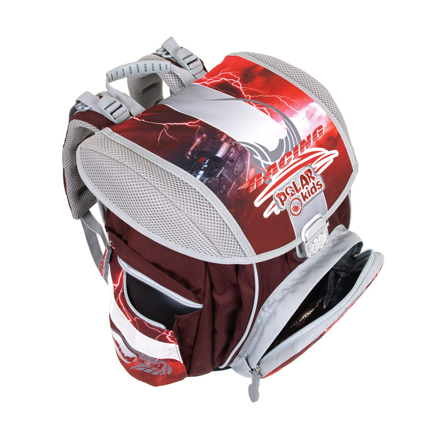 Ранец для первоклассника POLAR KIDS Д1205 "Гонка"