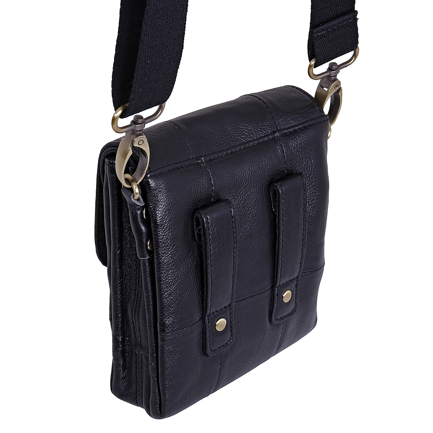 Сумка на плечо с креплением на ремень POLAR 21048 Black