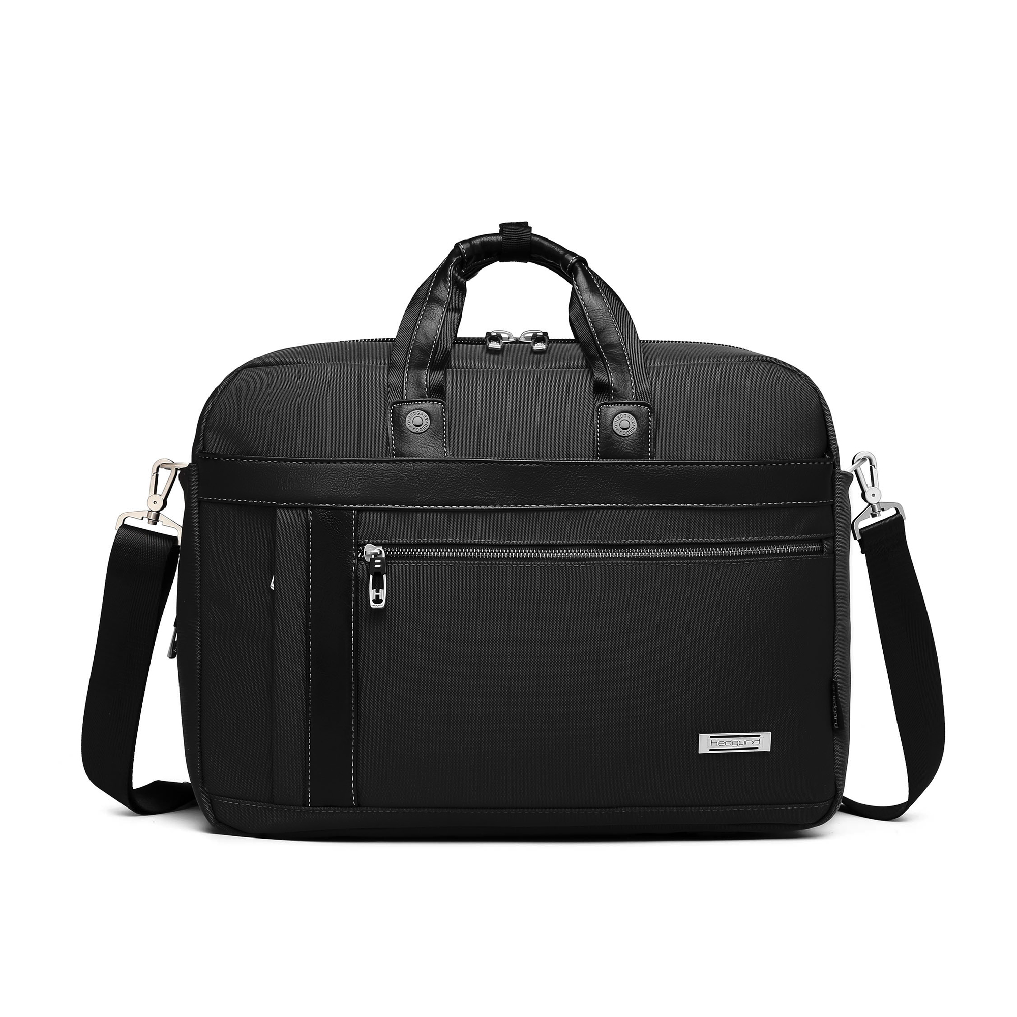 Мужская раздвижная сумка  Hedgard 1147 Black 15"