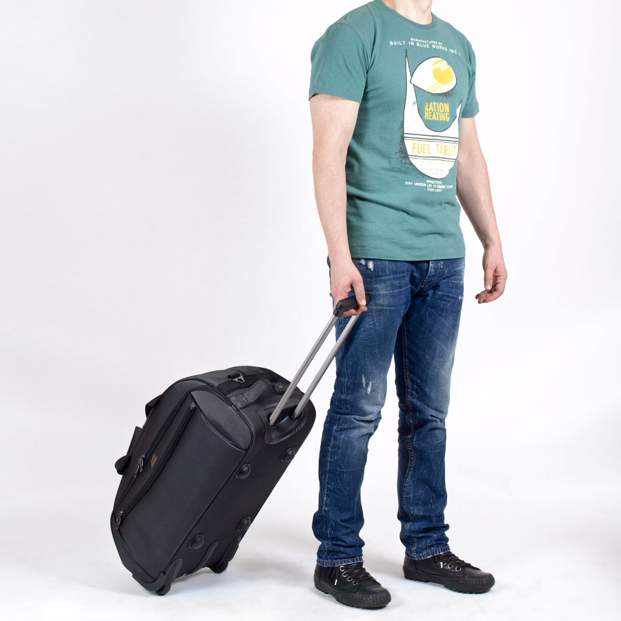 Дорожная сумка на колесах POLAR 7019.5 Red