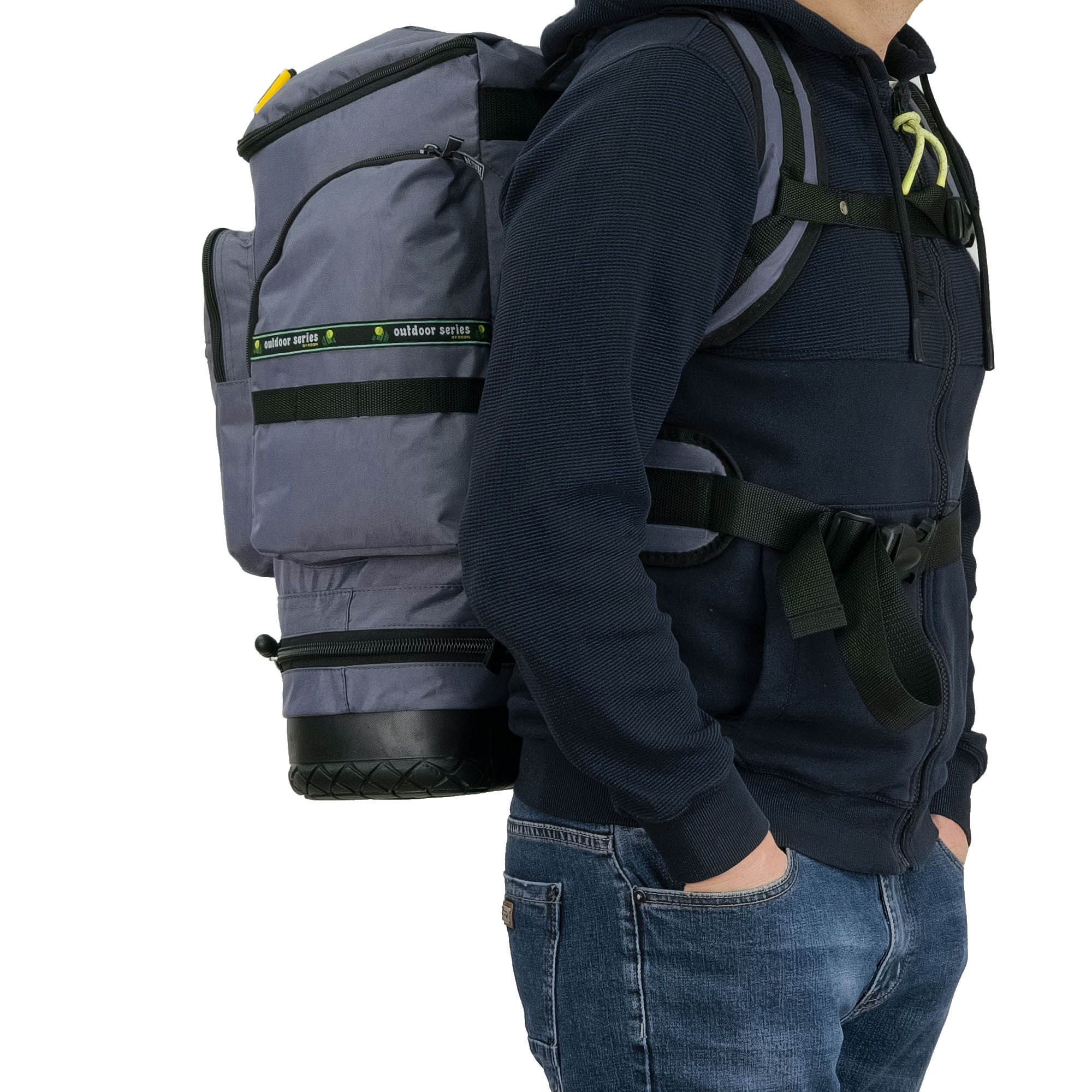 Рюкзак с резиновым дном ROSIN 91 Grey