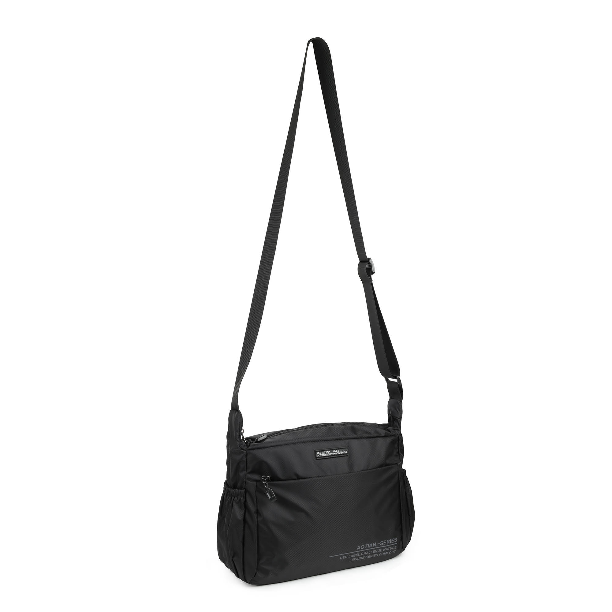 Сумка на плечо унисекс AOTIAN 8620 Black