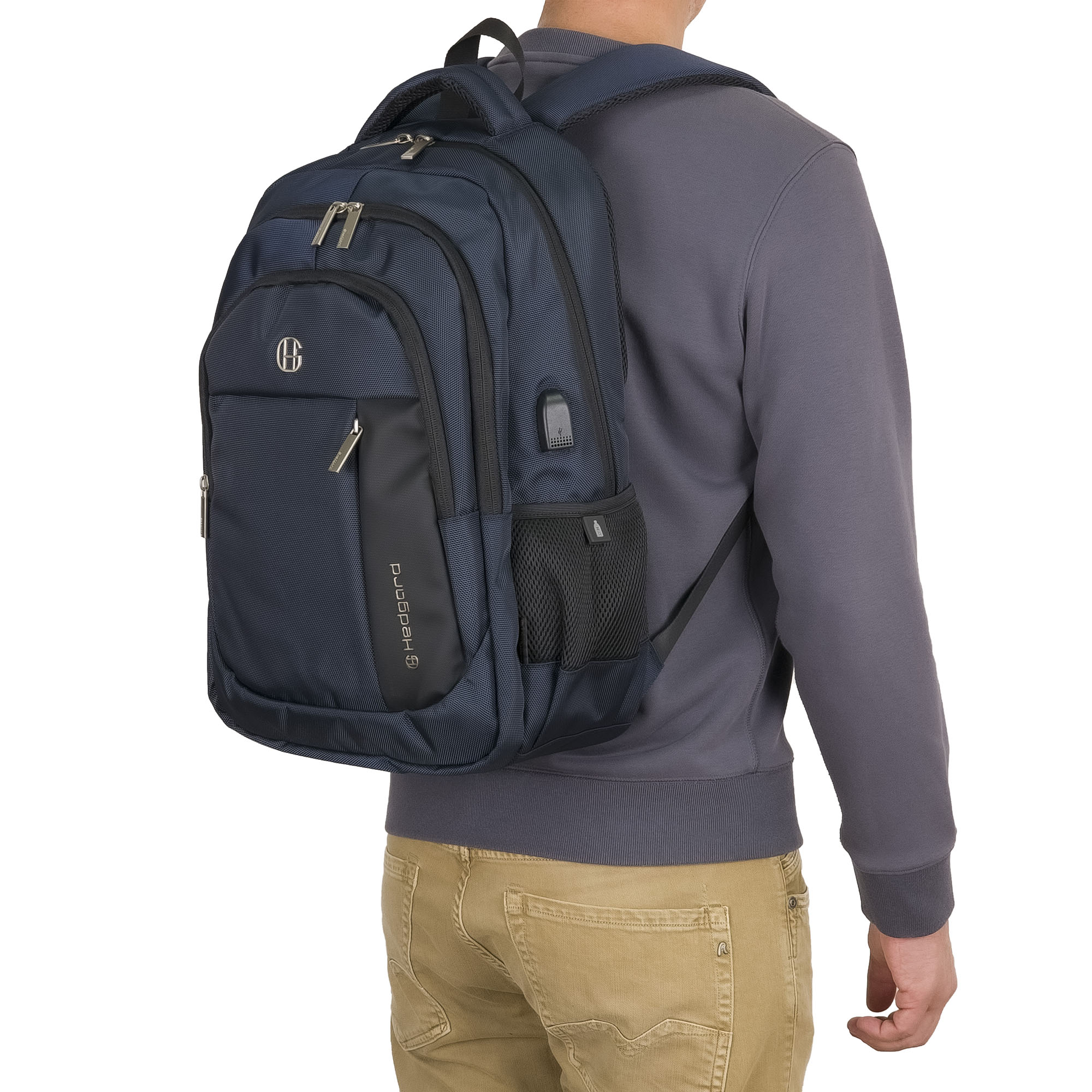 Рюкзак с отделением для ноутбука 15,6", 21 л  Hedgard 0218 Blue