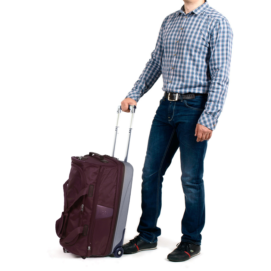 Сумка раздвижная с пластиковым дном RION+ А242 Brown