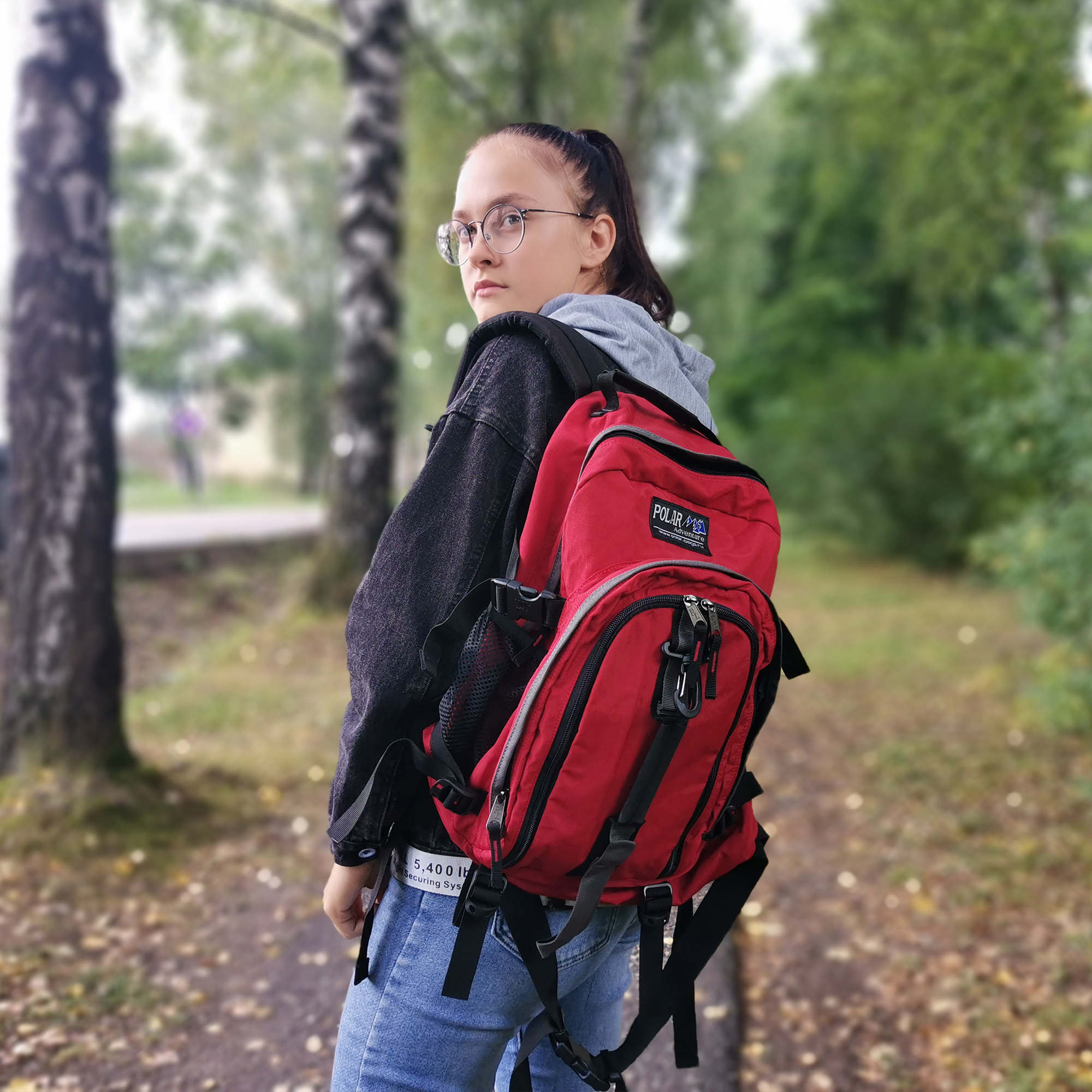 Рюкзак POLAR П955-07 L.Grey