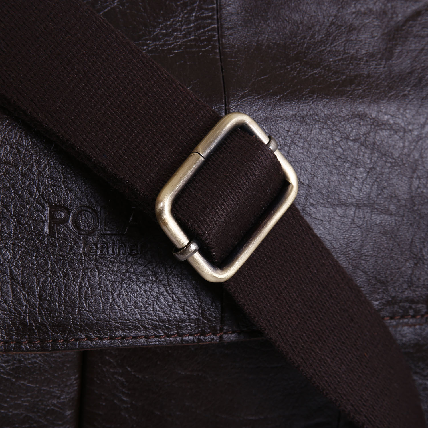 Мужская кожаная сумка POLA 5151 Brown