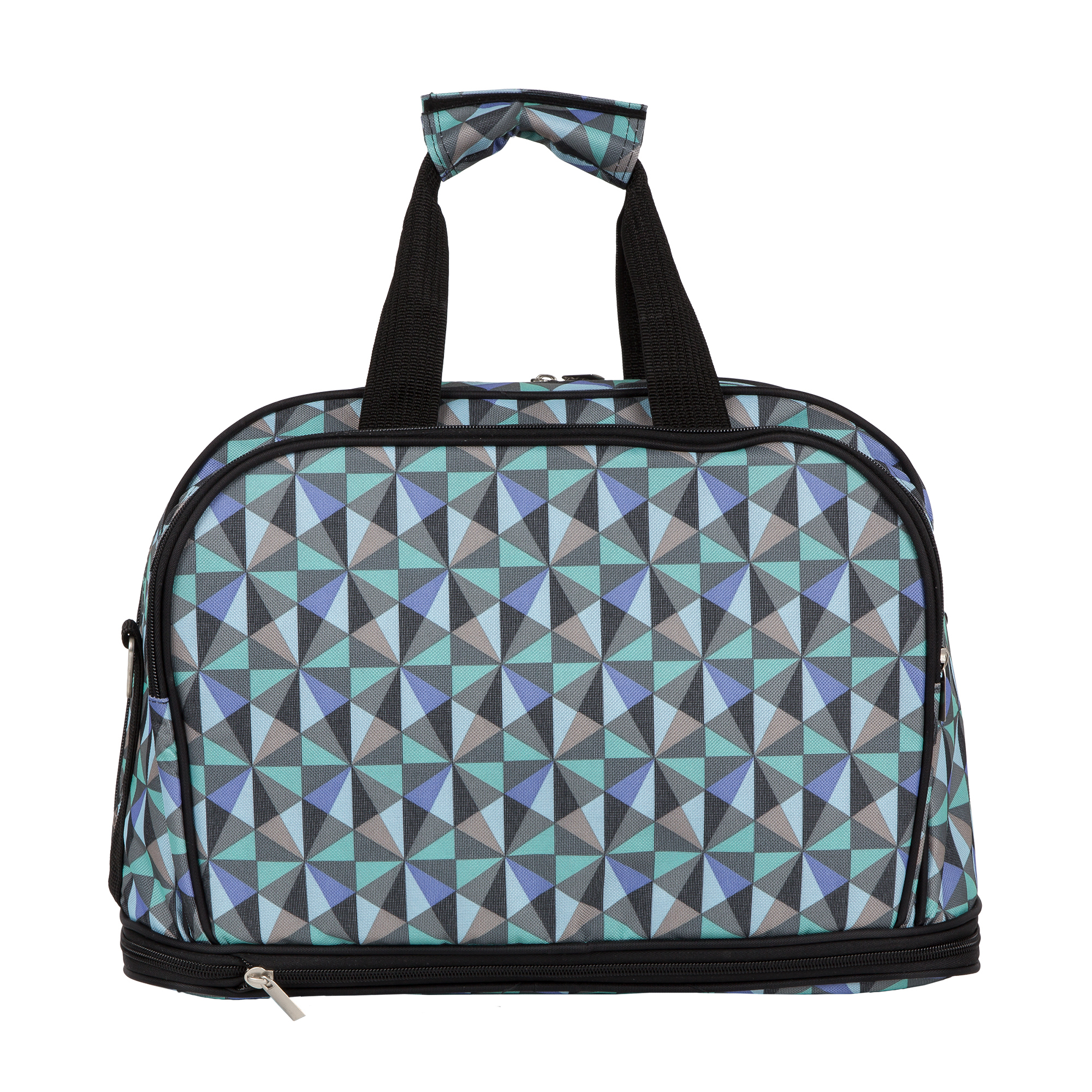 Раздвижная сумка POLAR П7092 Серая клетка