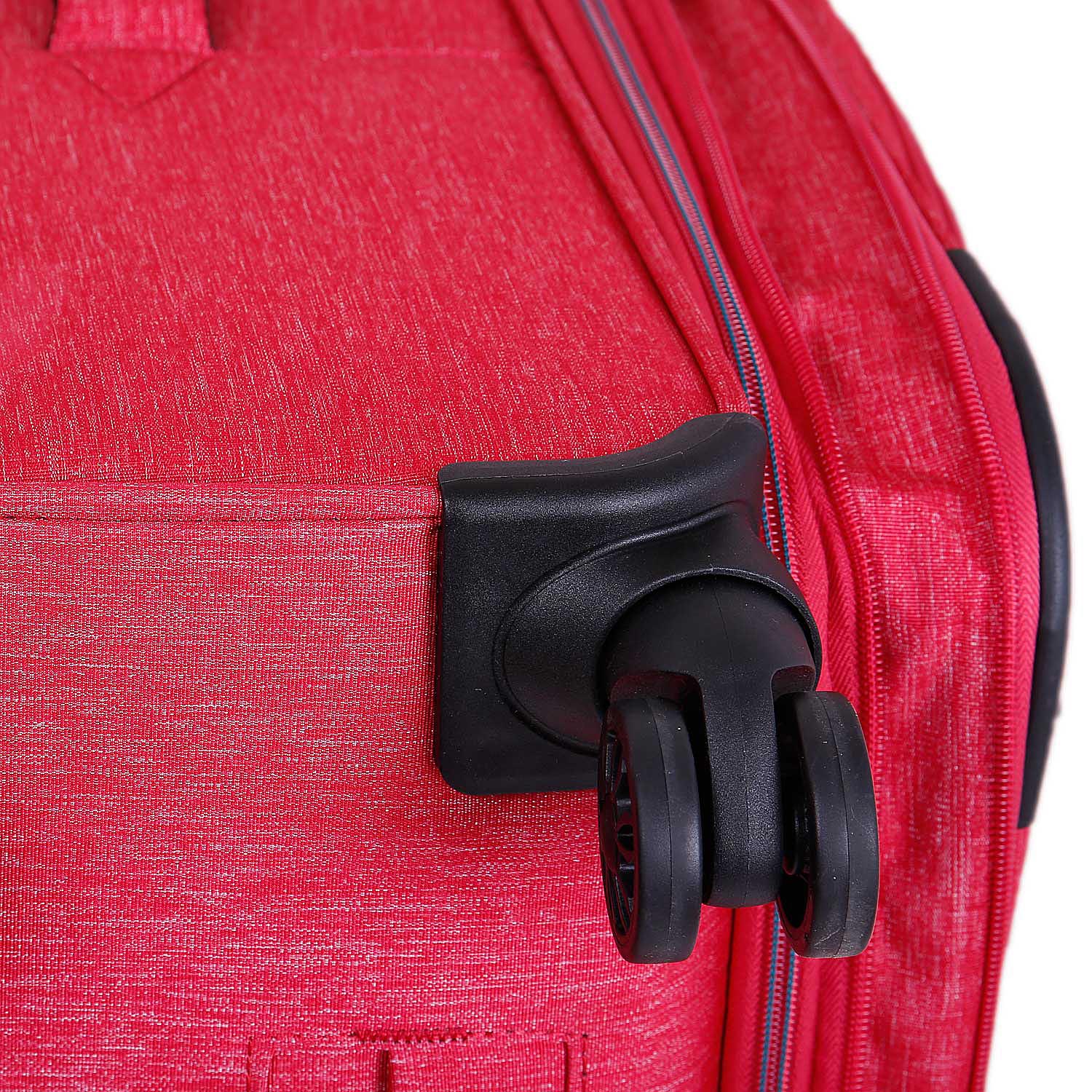 Суперлегкий чемодан среднего размера POLAR Р18А13-23" Red