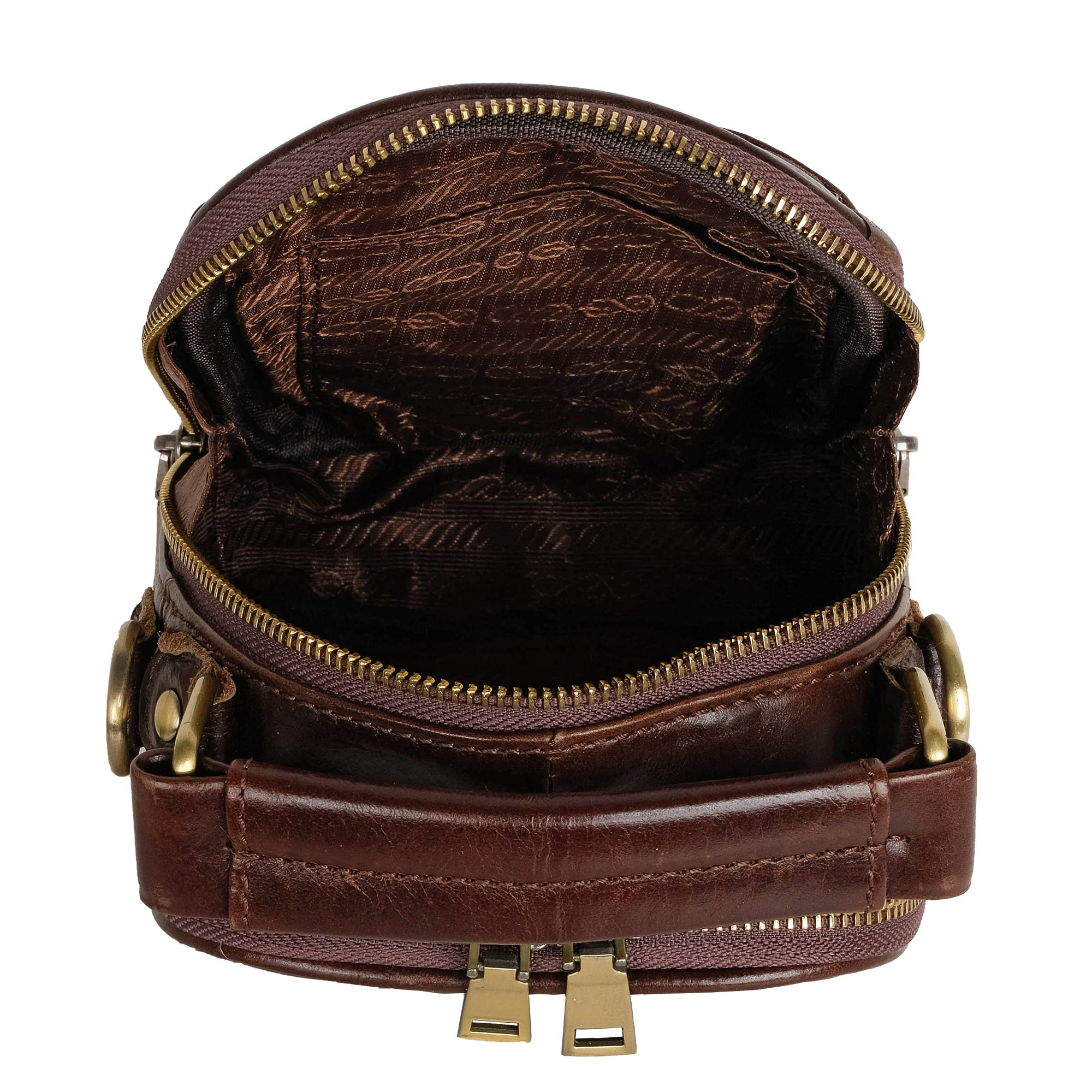 Мужская кожаная сумка POLAR 24021 Brown