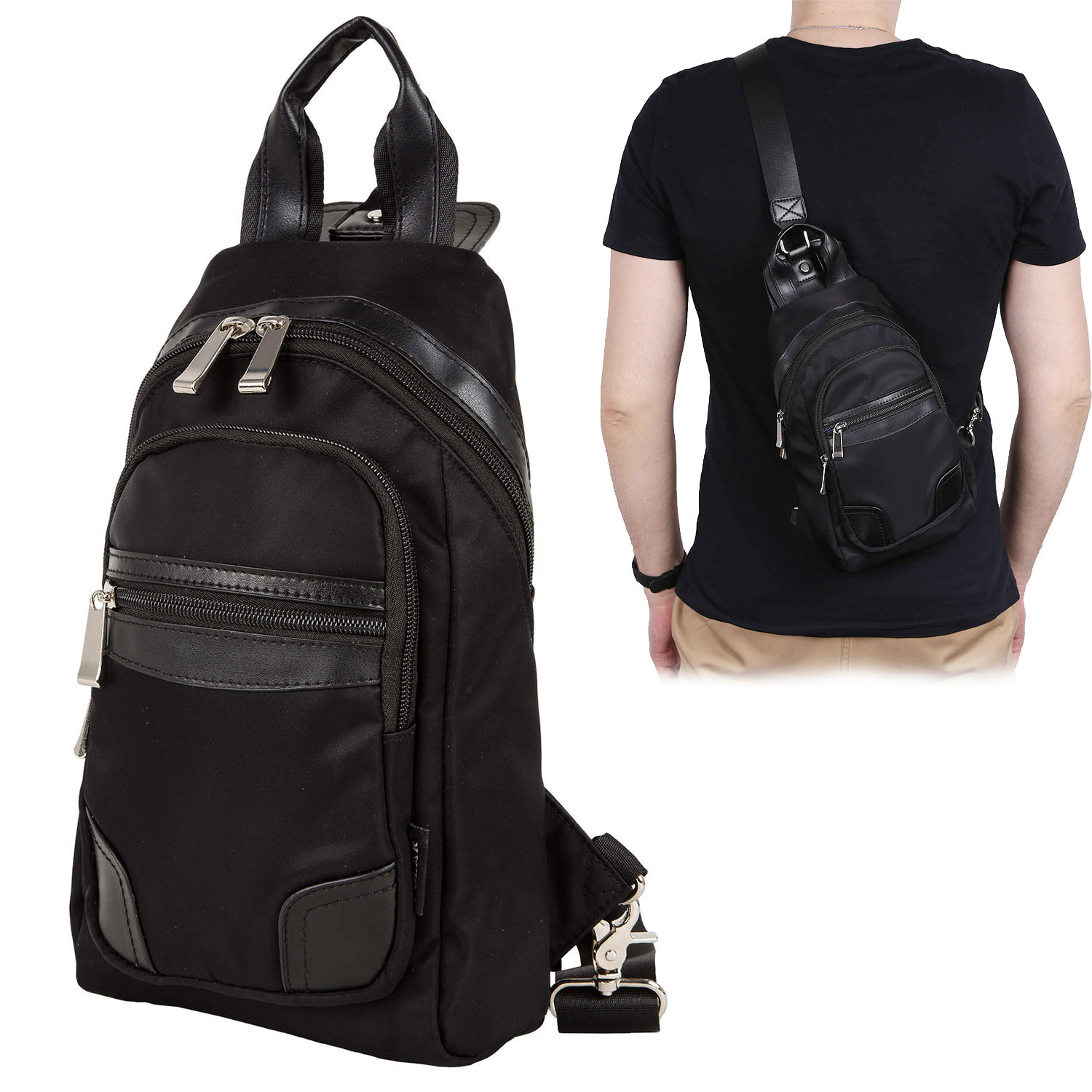 Однолямочный рюкзак POLAR П0098