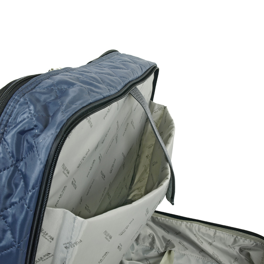 Сумка на колесах для ручной клади POLAR 7058 Grey