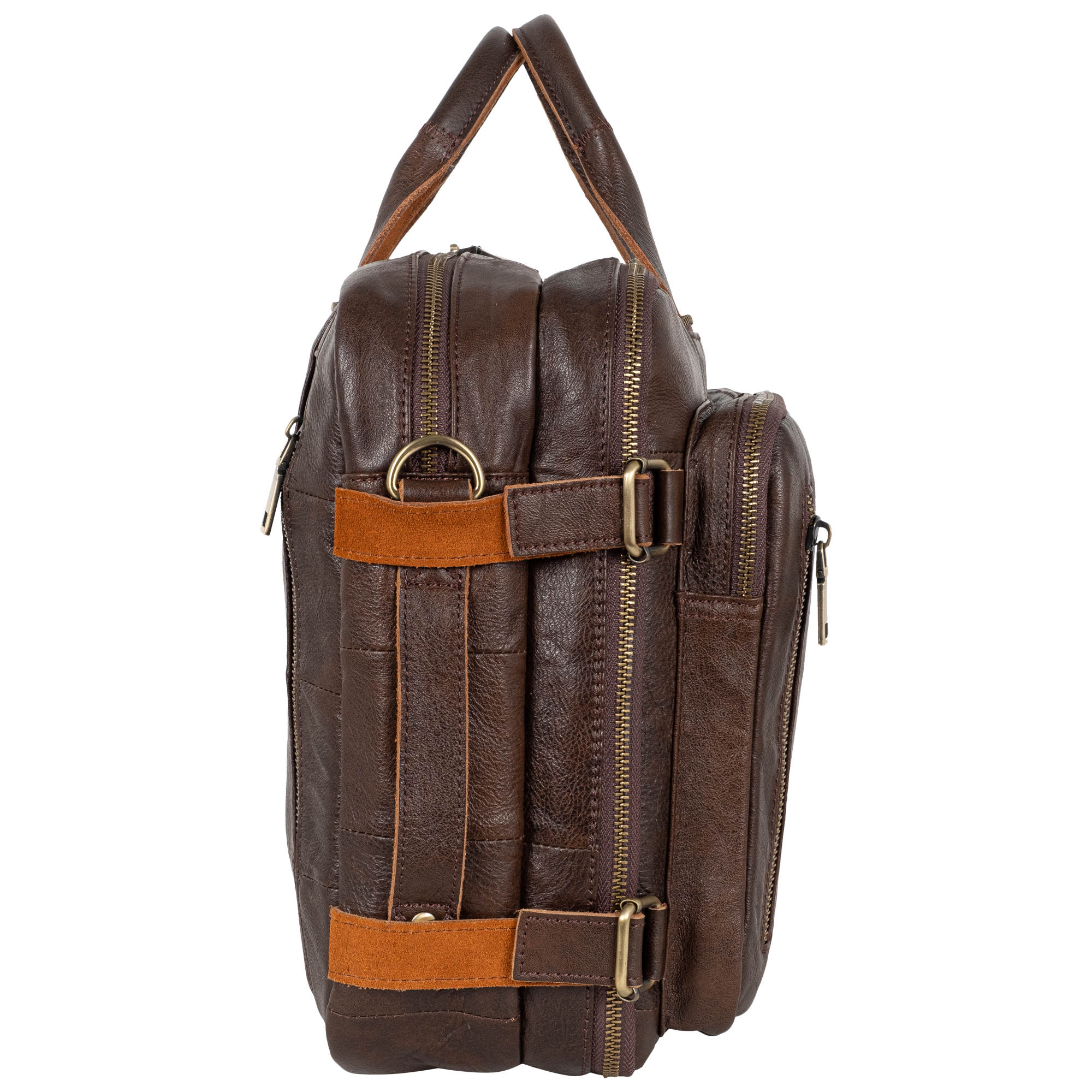 Сумка-рюкзак из натуральной кожи POLA 6031 Coffee