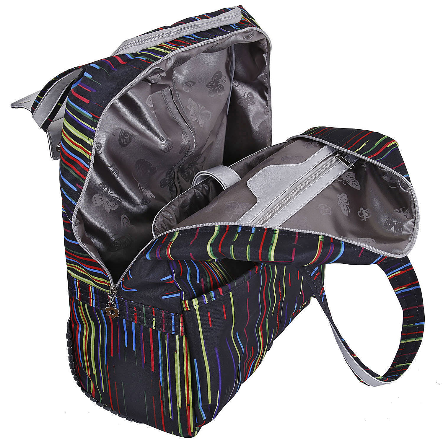 Сумка на колесах Griffon Г 1216 "Дождь"