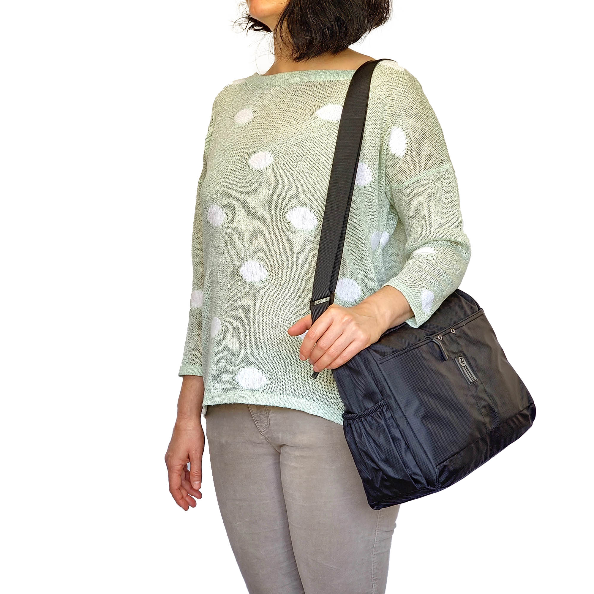 Сумка на плечо унисекс AOTIAN 8376 Black