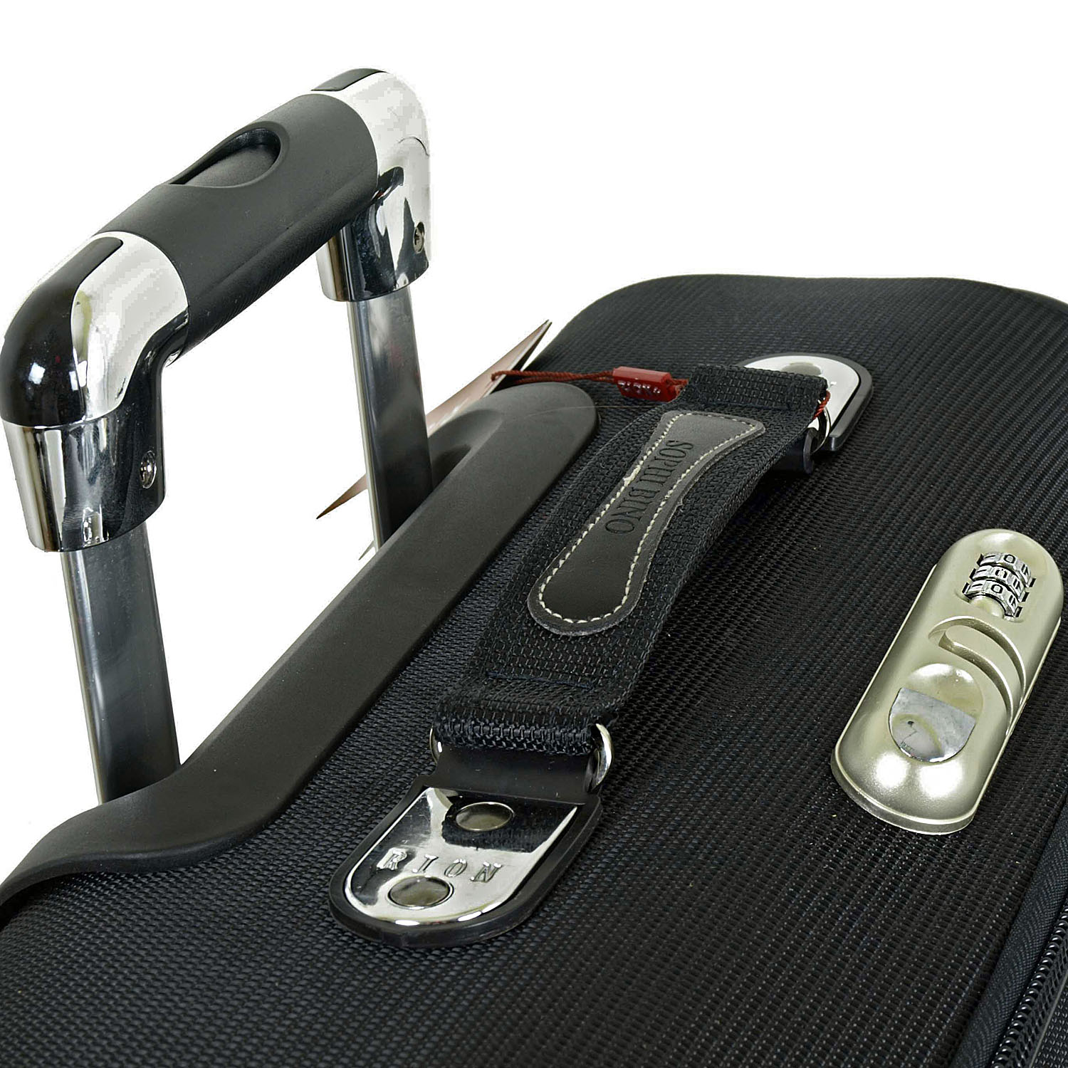 Чемодан-пилот на 2х колесах RION+ А423 Black